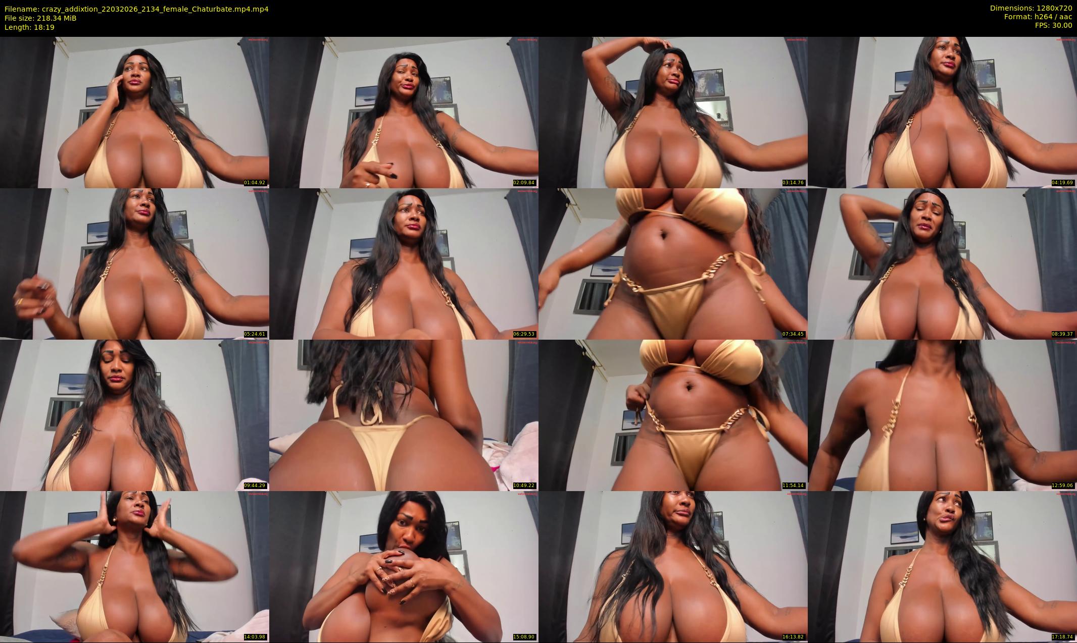 crazy_addixtion — 19 minute Chaturbate female cam show recording, 720p, Mar 22, 2026