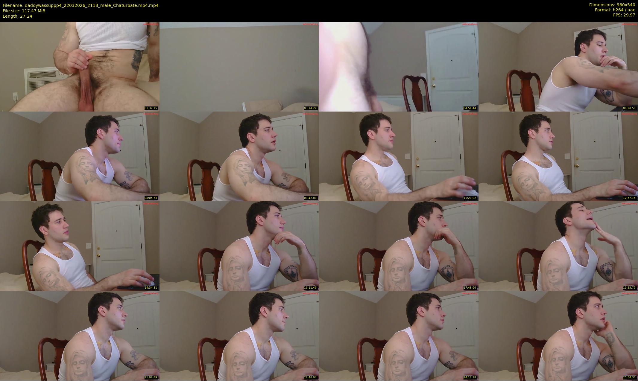 daddywassuppp4 — 28 minute Chaturbate male cam show recording, 480p, Mar 22, 2026