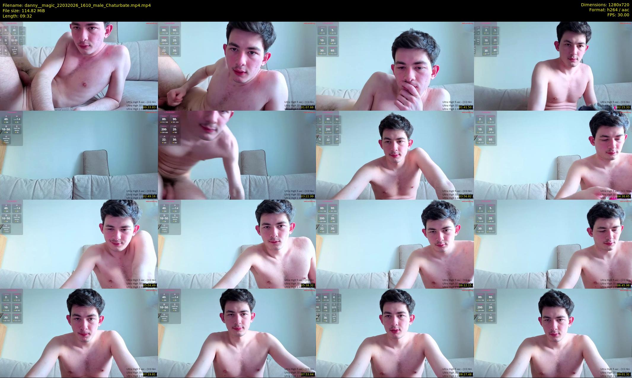 danny__magic — 10 minute Chaturbate male cam show recording, 720p, Mar 22, 2026