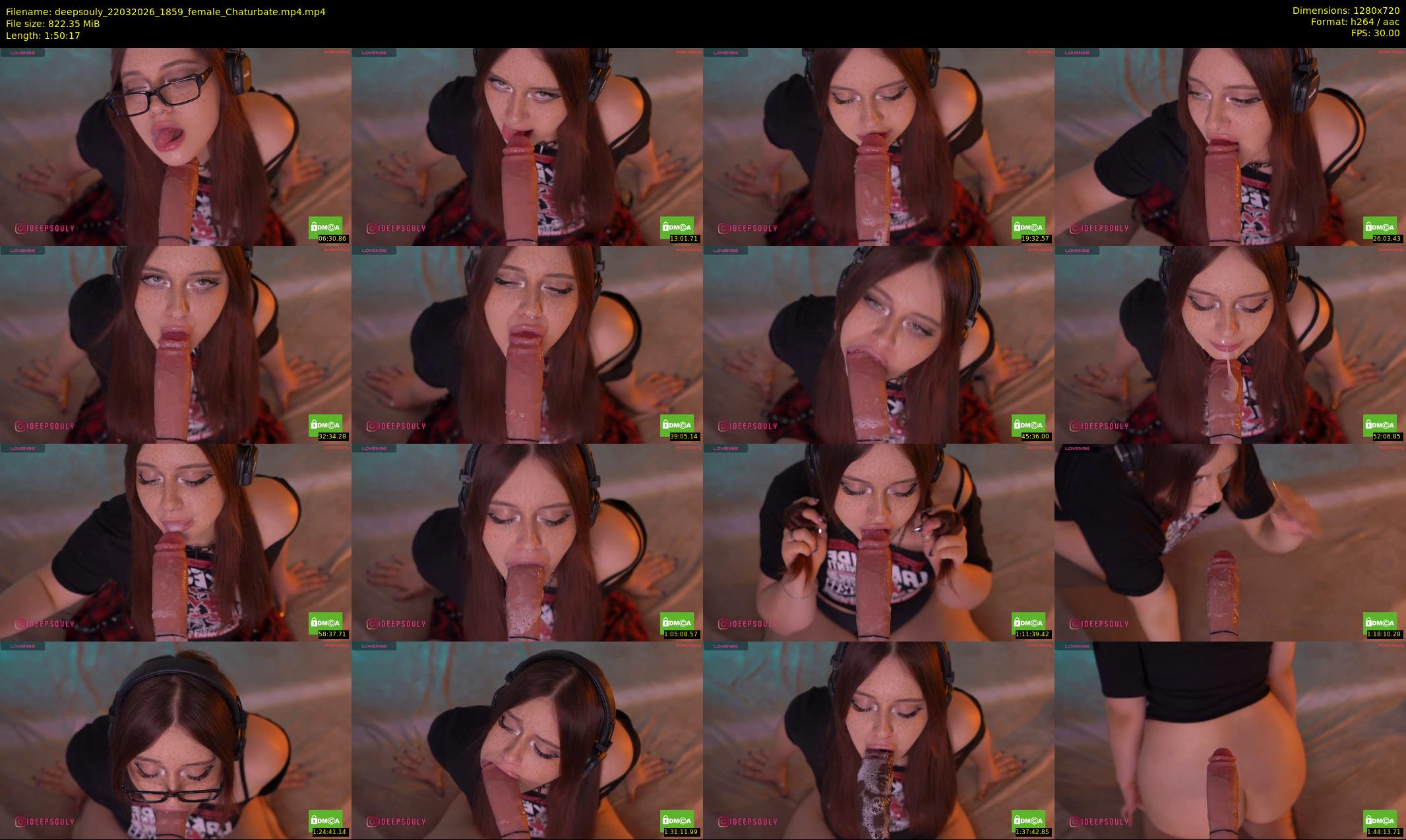 deepsouly — 111 minute Chaturbate female cam show recording, 720p, Mar 22, 2026