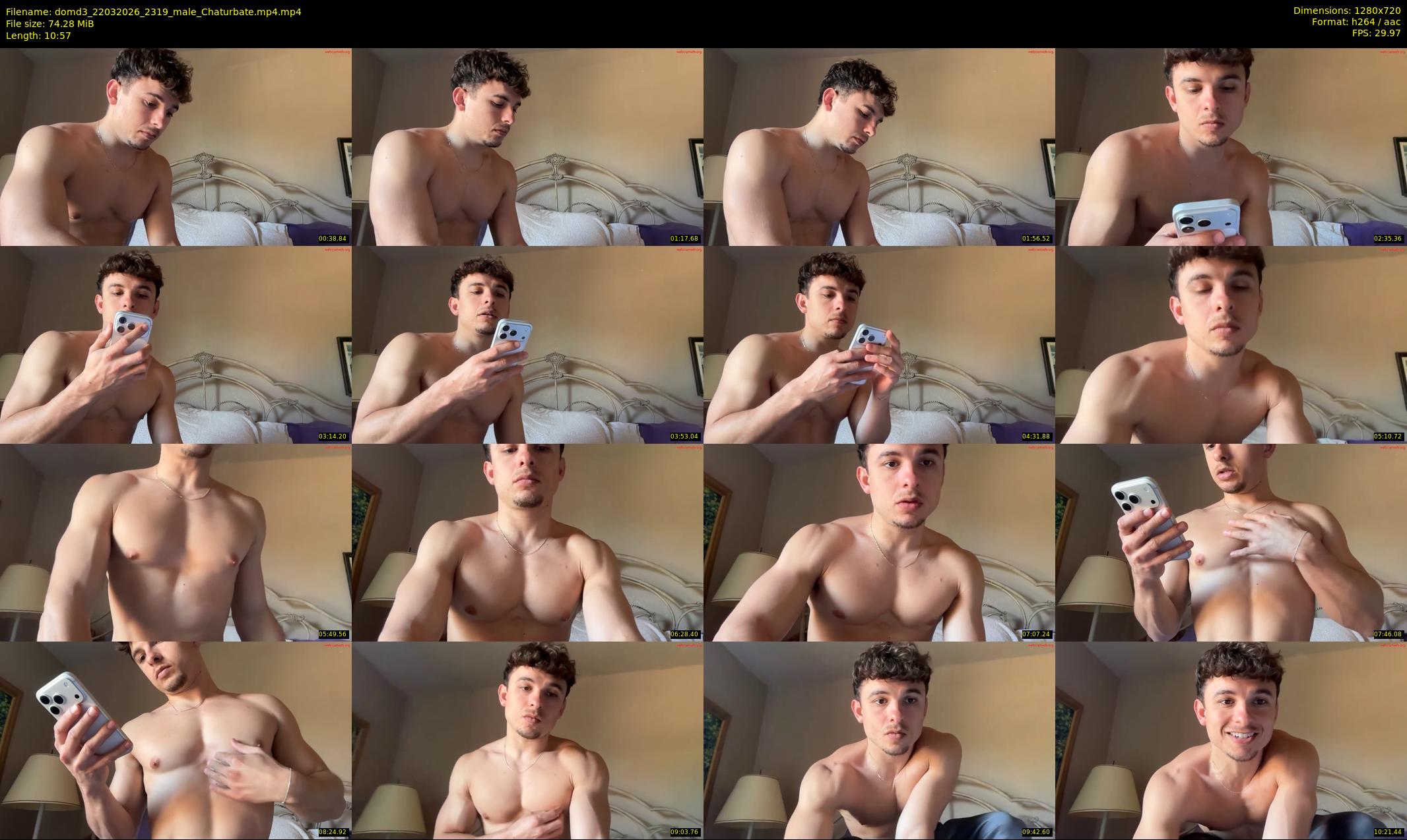 domd3 — 11 minute Chaturbate male cam show recording, 720p, Mar 22, 2026