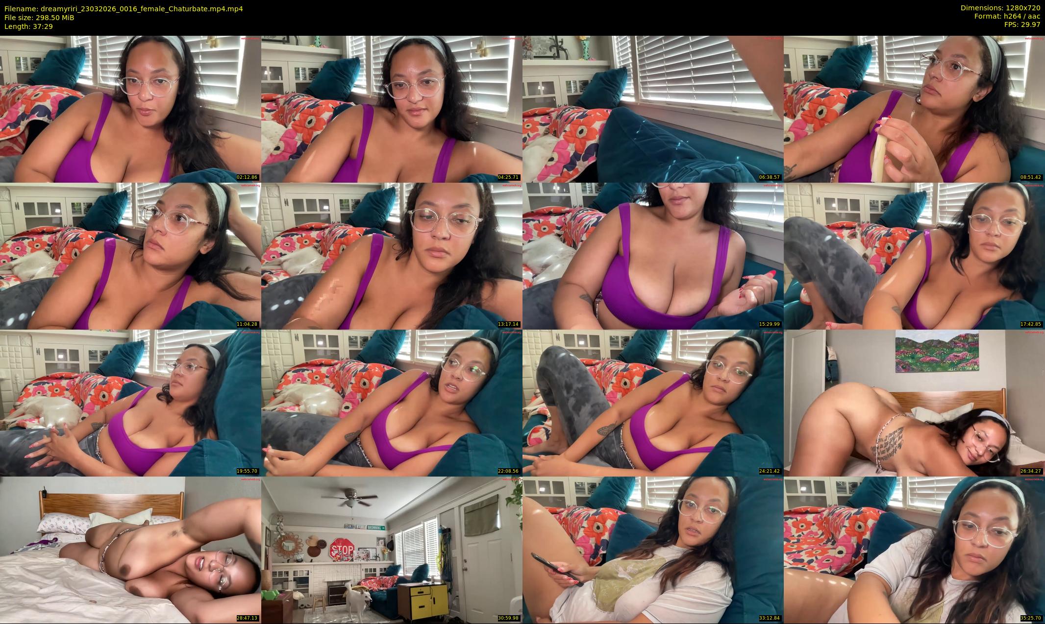 dreamyriri — 38 minute Chaturbate female cam show recording, 720p, Mar 23, 2026