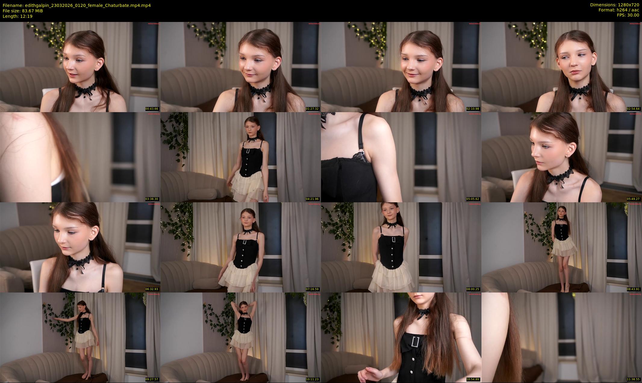 edithgalpin — 13 minute Chaturbate female cam show recording, 720p, Mar 23, 2026