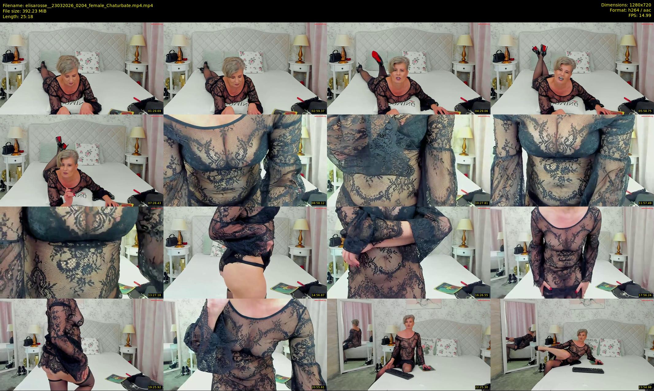 elisarosse_ — 26 minute Chaturbate female cam show recording, 720p, Mar 23, 2026