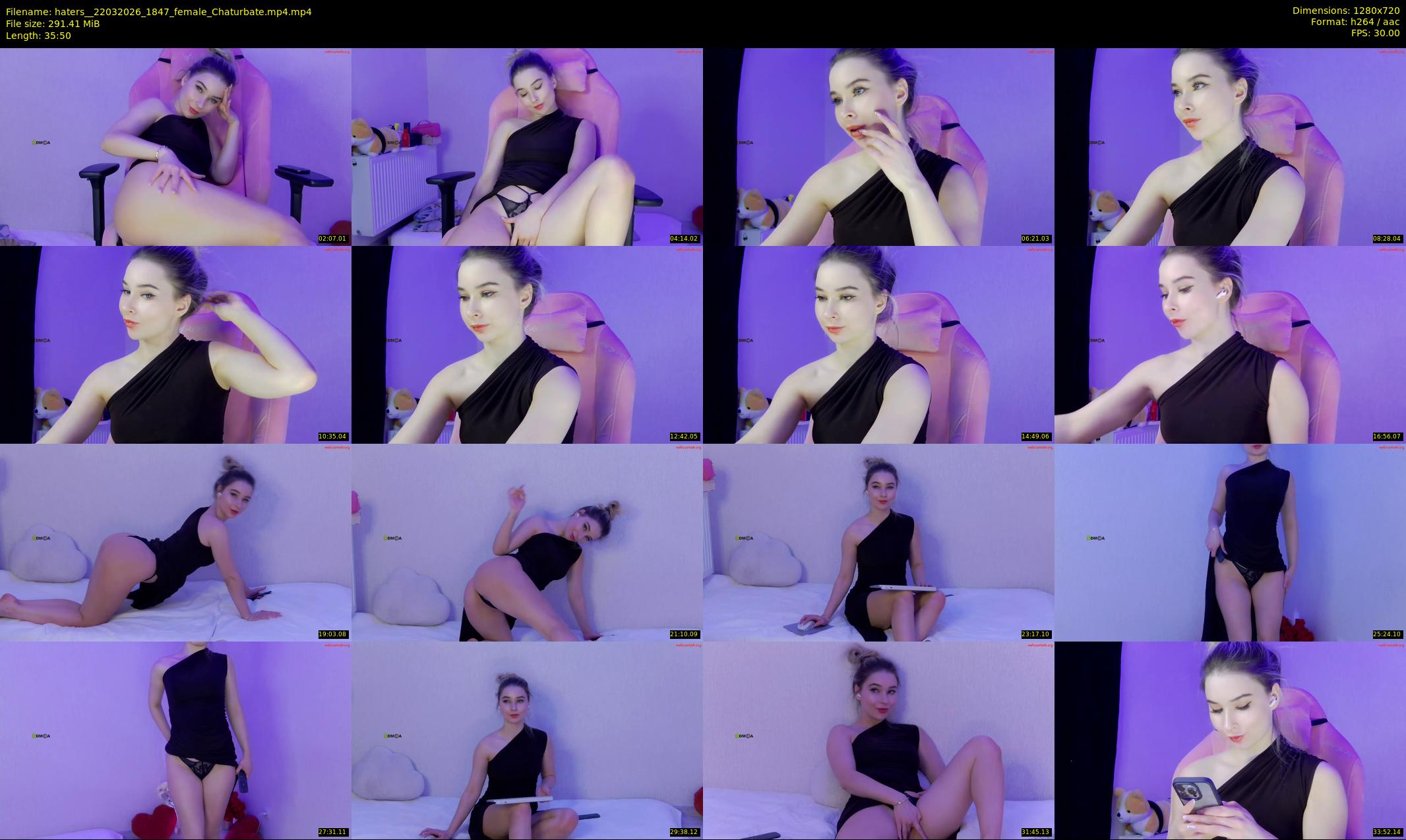 haters_ — 36 minute Chaturbate female cam show recording, 720p, Mar 22, 2026