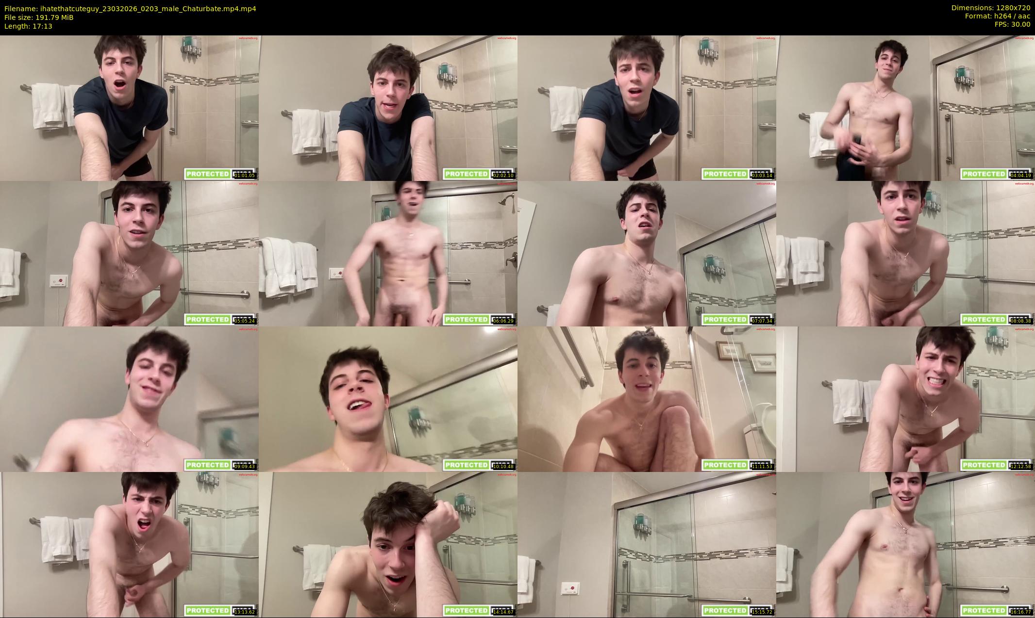ihatethatcuteguy — 18 minute Chaturbate male cam show recording, 720p, Mar 23, 2026