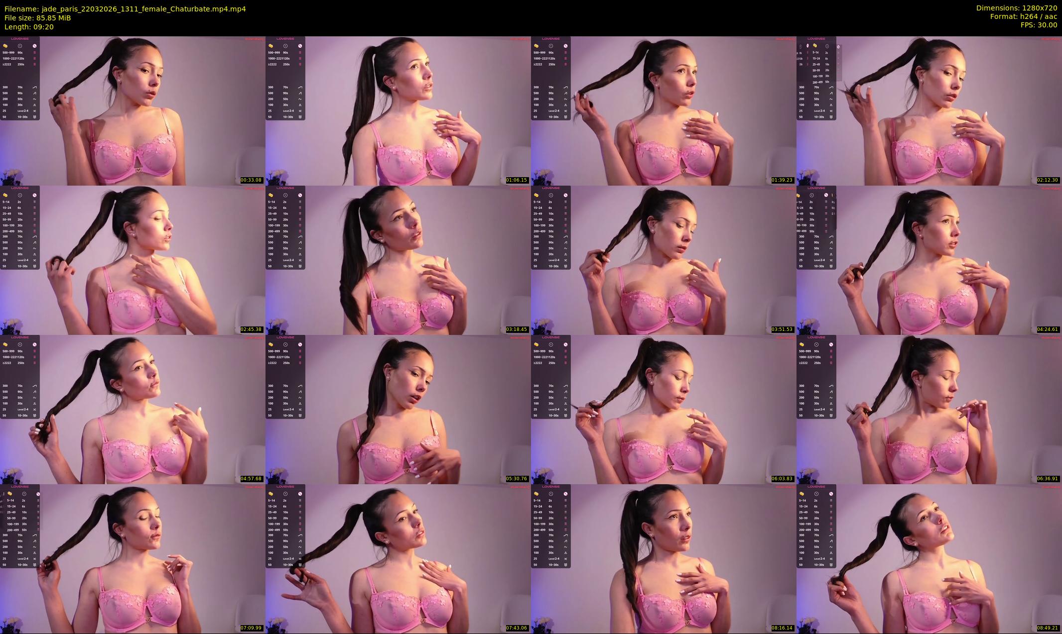 jade_paris — 10 minute Chaturbate female cam show recording, 720p, Mar 22, 2026