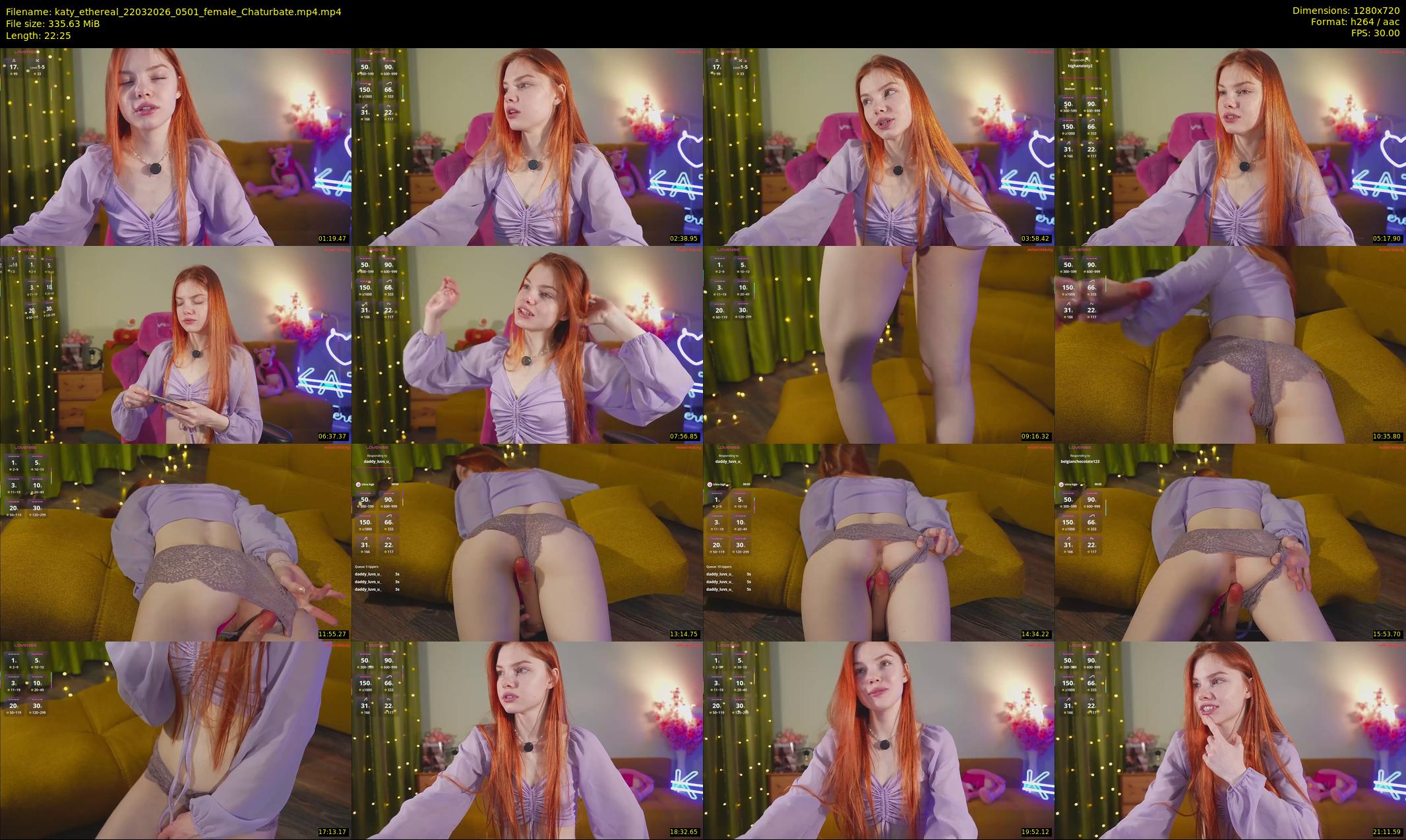 katy_ethereal — 23 minute Chaturbate female cam show recording, 720p, Mar 22, 2026