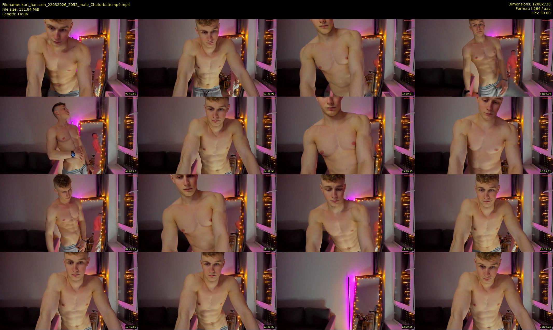 kurt_hanssen — 15 minute Chaturbate male cam show recording, 720p, Mar 22, 2026