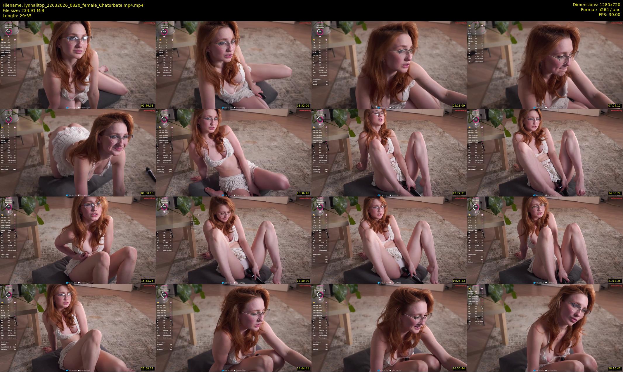 lynnalltop — 30 minute Chaturbate female cam show recording, 720p, Mar 22, 2026