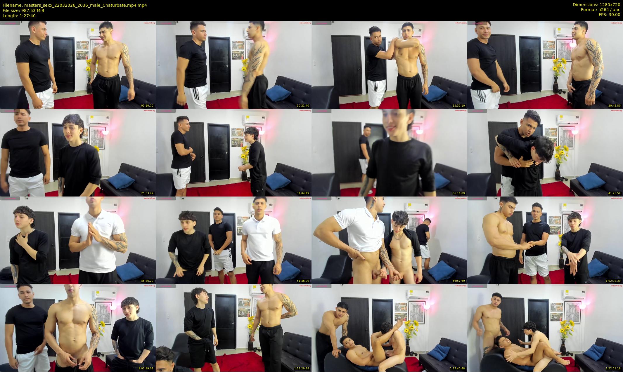 masters_sexx — 88 minute Chaturbate male cam show recording, 720p, Mar 22, 2026