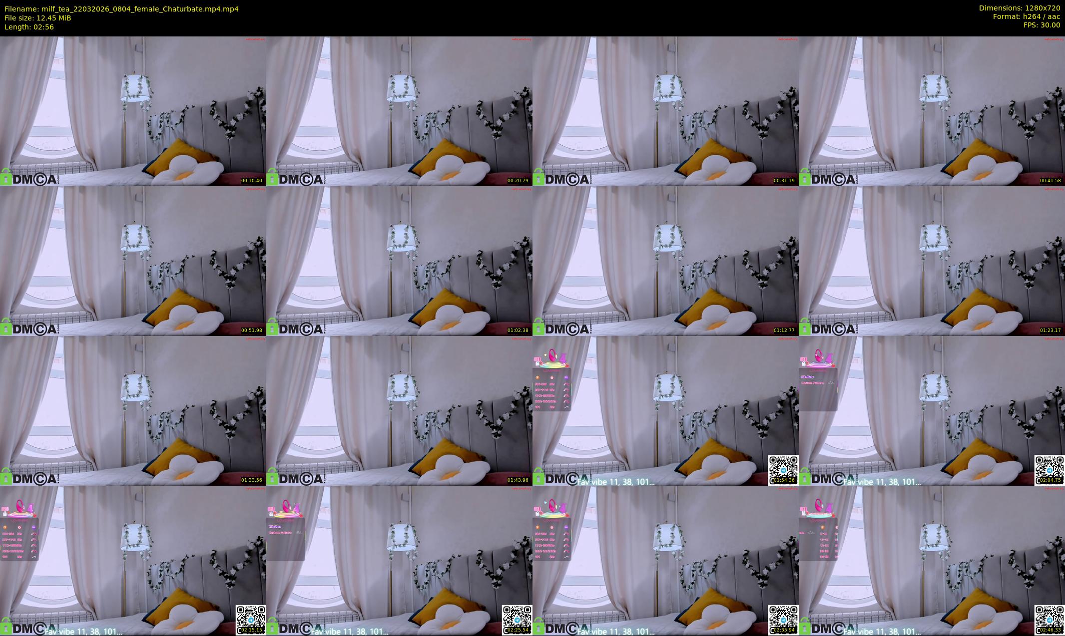 milf_tea — 3 minute Chaturbate female cam show recording, 720p, Mar 22, 2026