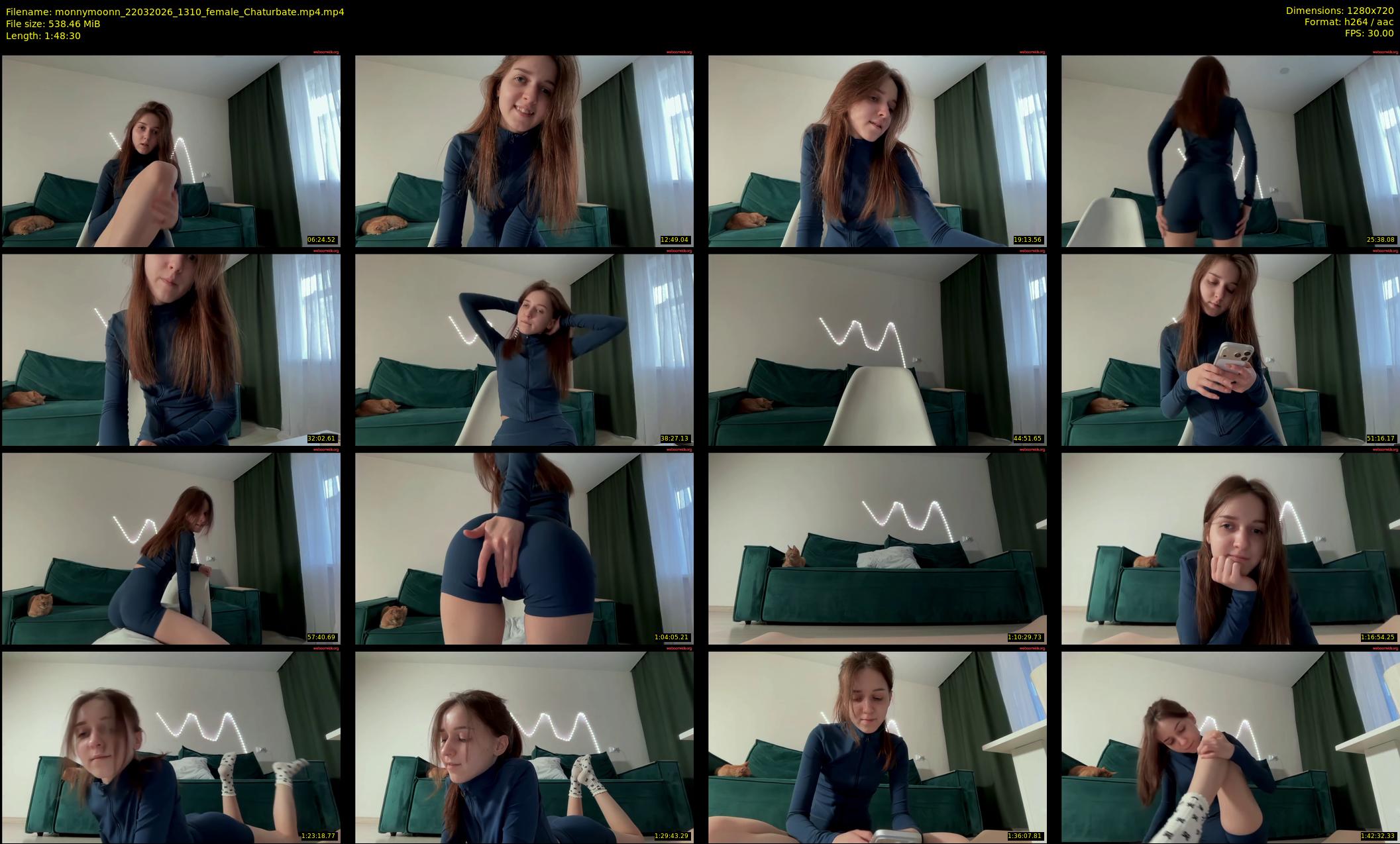 monnymoonn — 109 minute Chaturbate female cam show recording, 720p, Mar 22, 2026