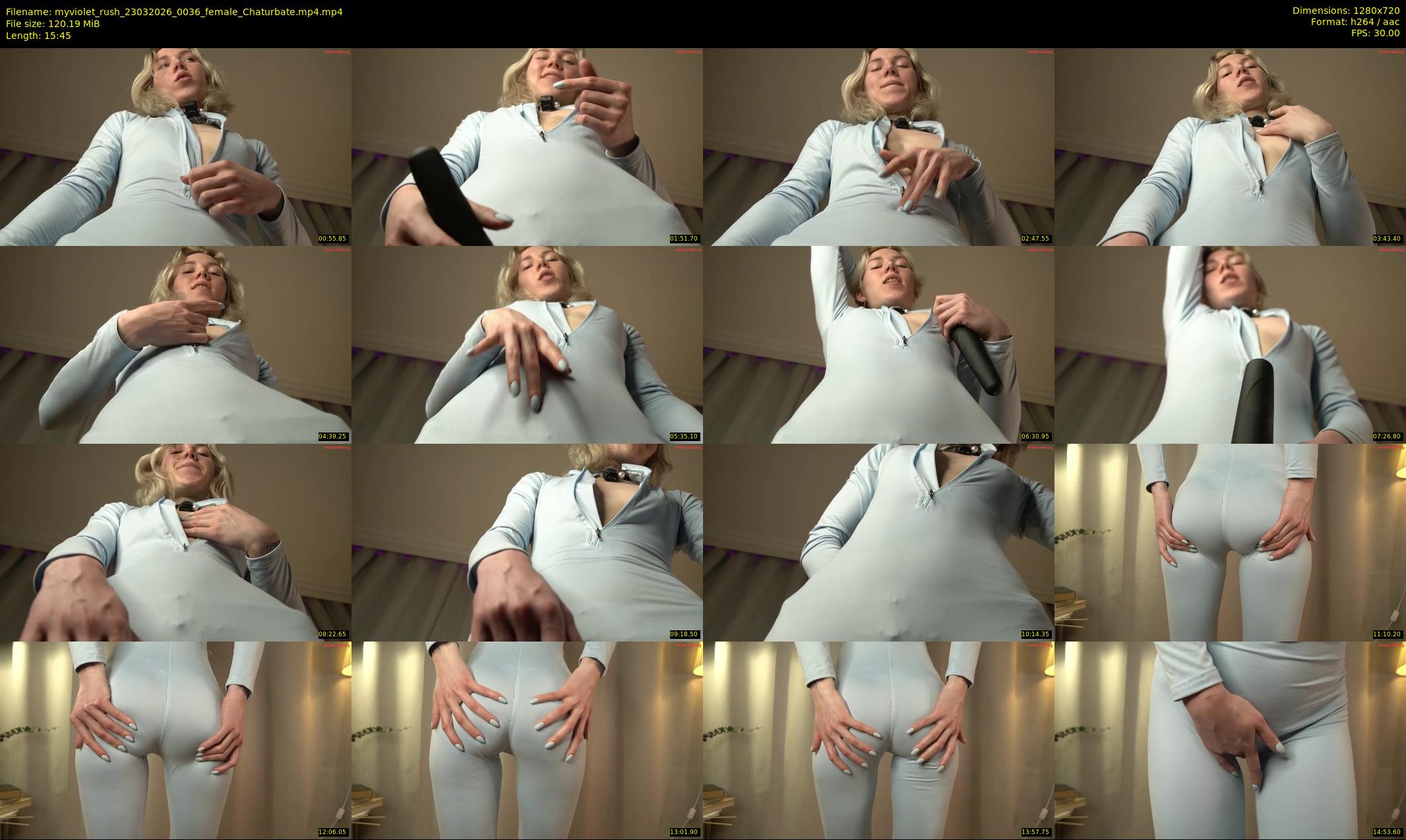 myviolet_rush — 16 minute Chaturbate female cam show recording, 720p, Mar 23, 2026