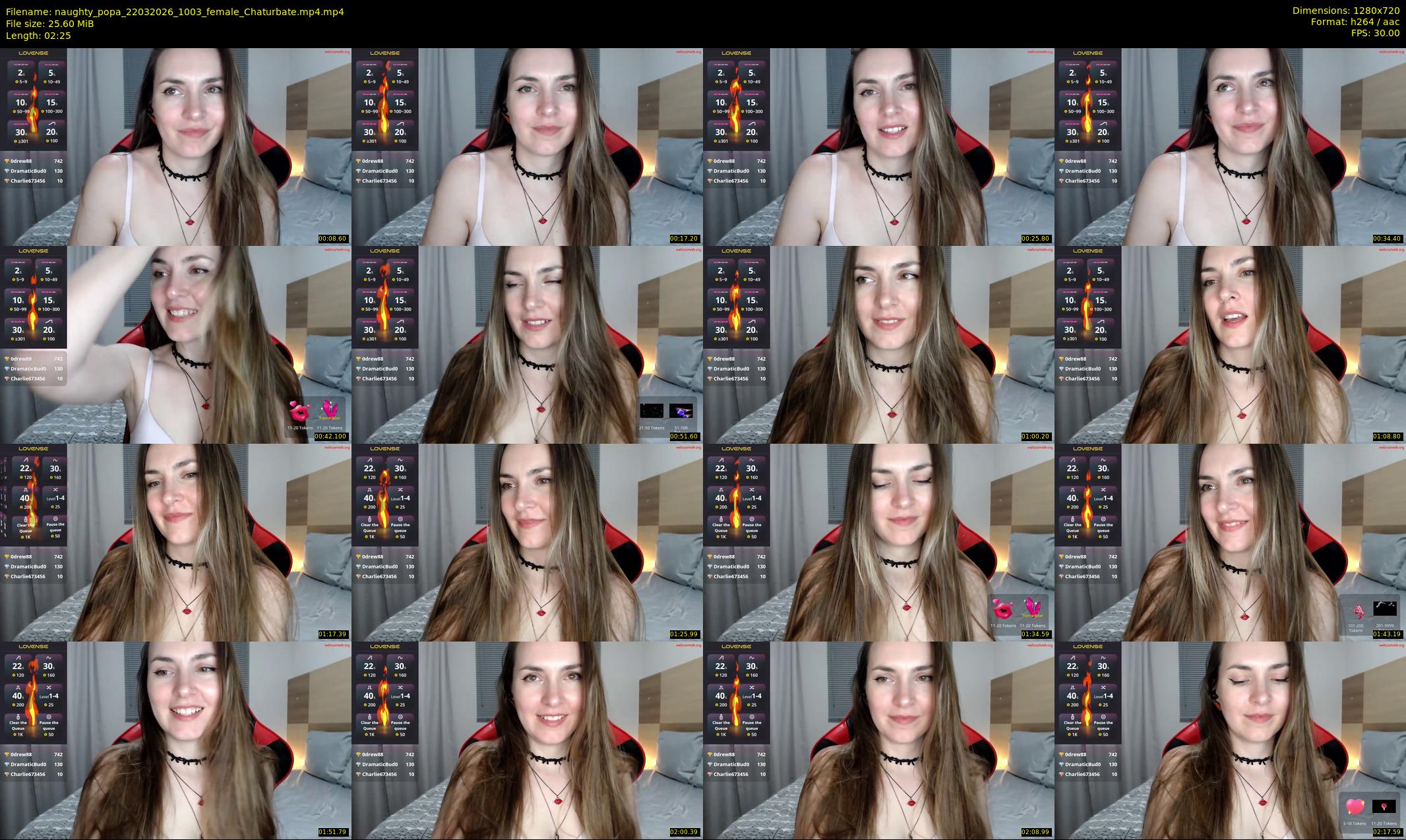 naughty_popa — 3 minute Chaturbate female cam show recording, 720p, Mar 22, 2026