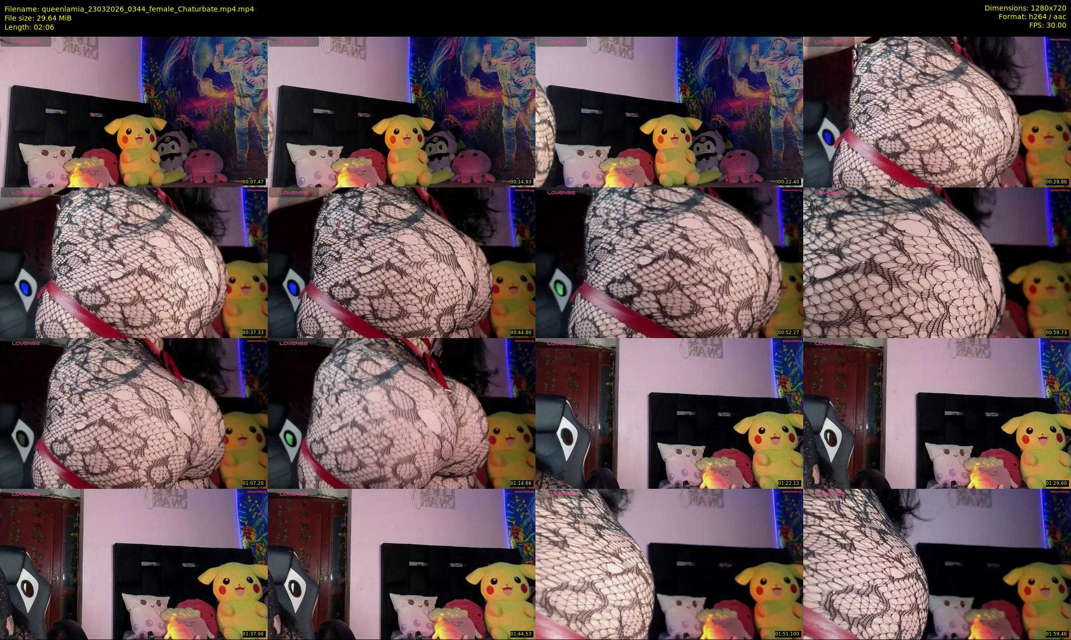 queenlamia — 3 minute Chaturbate female cam show recording, 720p, Mar 23, 2026
