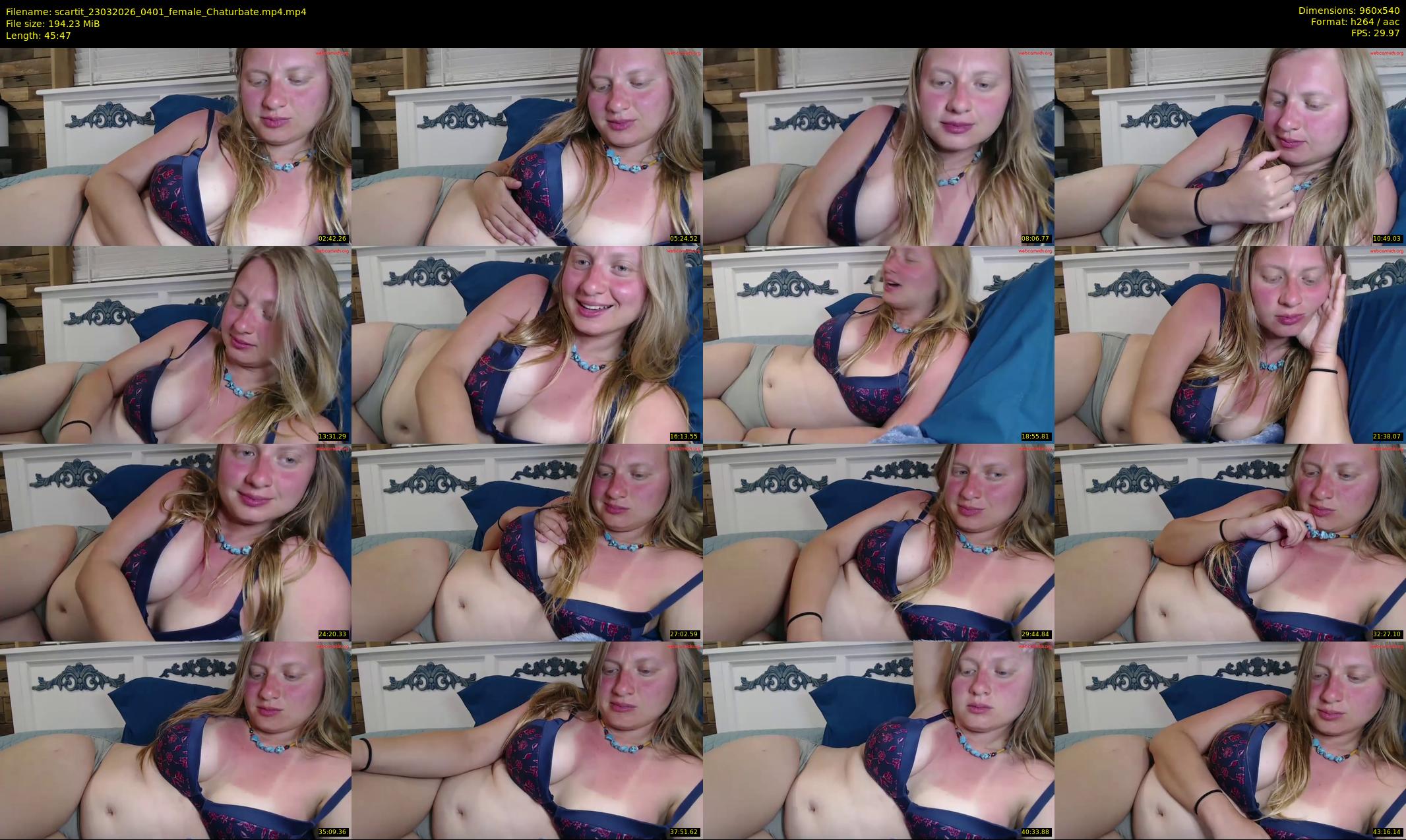 scartit — 46 minute Chaturbate female cam show recording, 480p, Mar 23, 2026