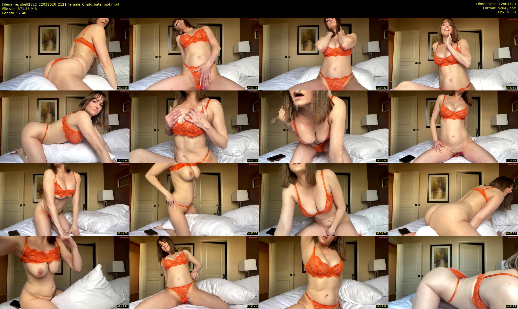 shell2822 — 58 minute Chaturbate female cam show recording, 720p, Mar 22, 2026