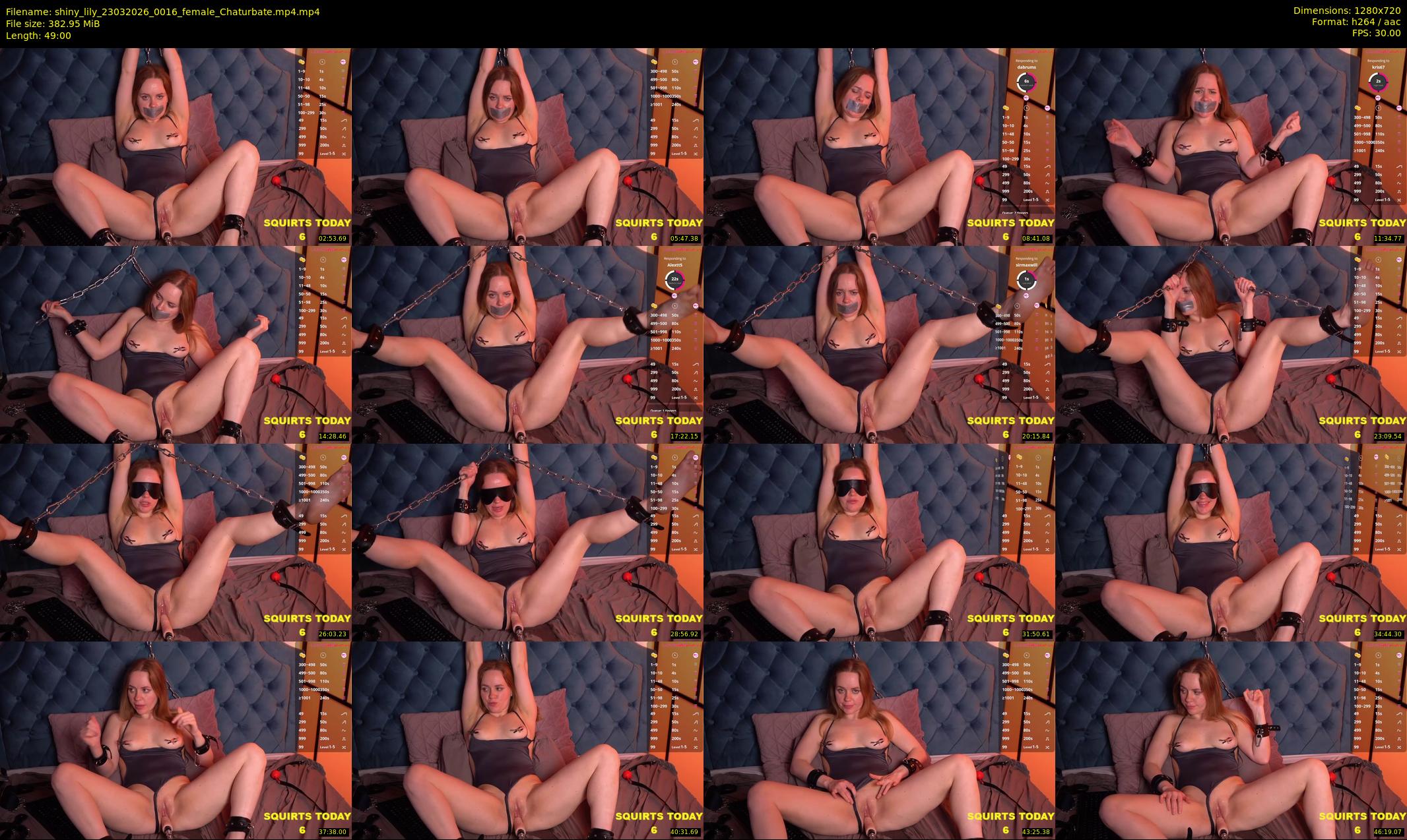 shiny_lily — 49 minute Chaturbate female cam show recording, 720p, Mar 23, 2026