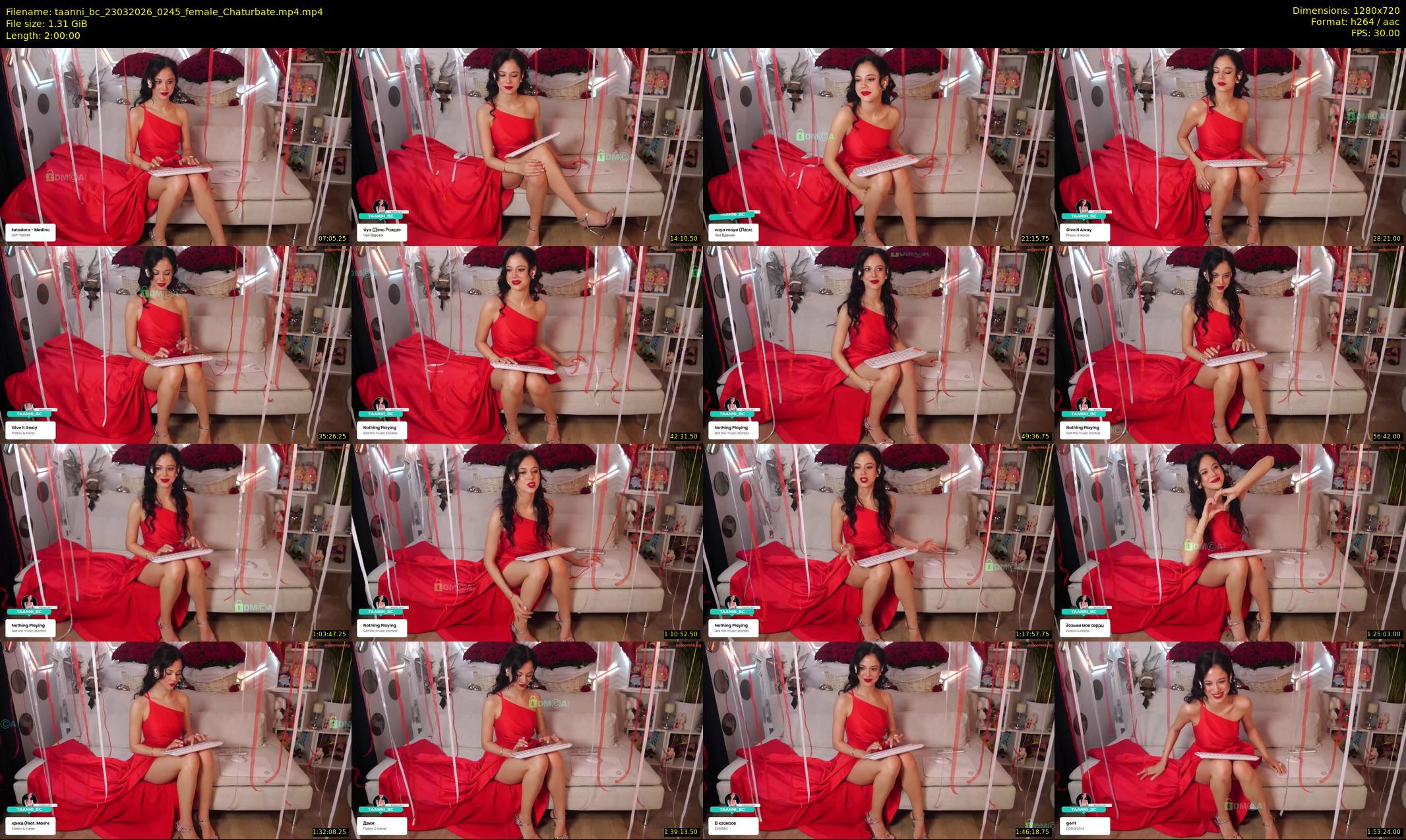 taanni_bc — 120 minute Chaturbate female cam show recording, 720p, Mar 23, 2026
