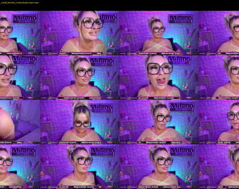 tamaramilano — 25 minute Chaturbate female cam show recording, 720p, Mar 22, 2026