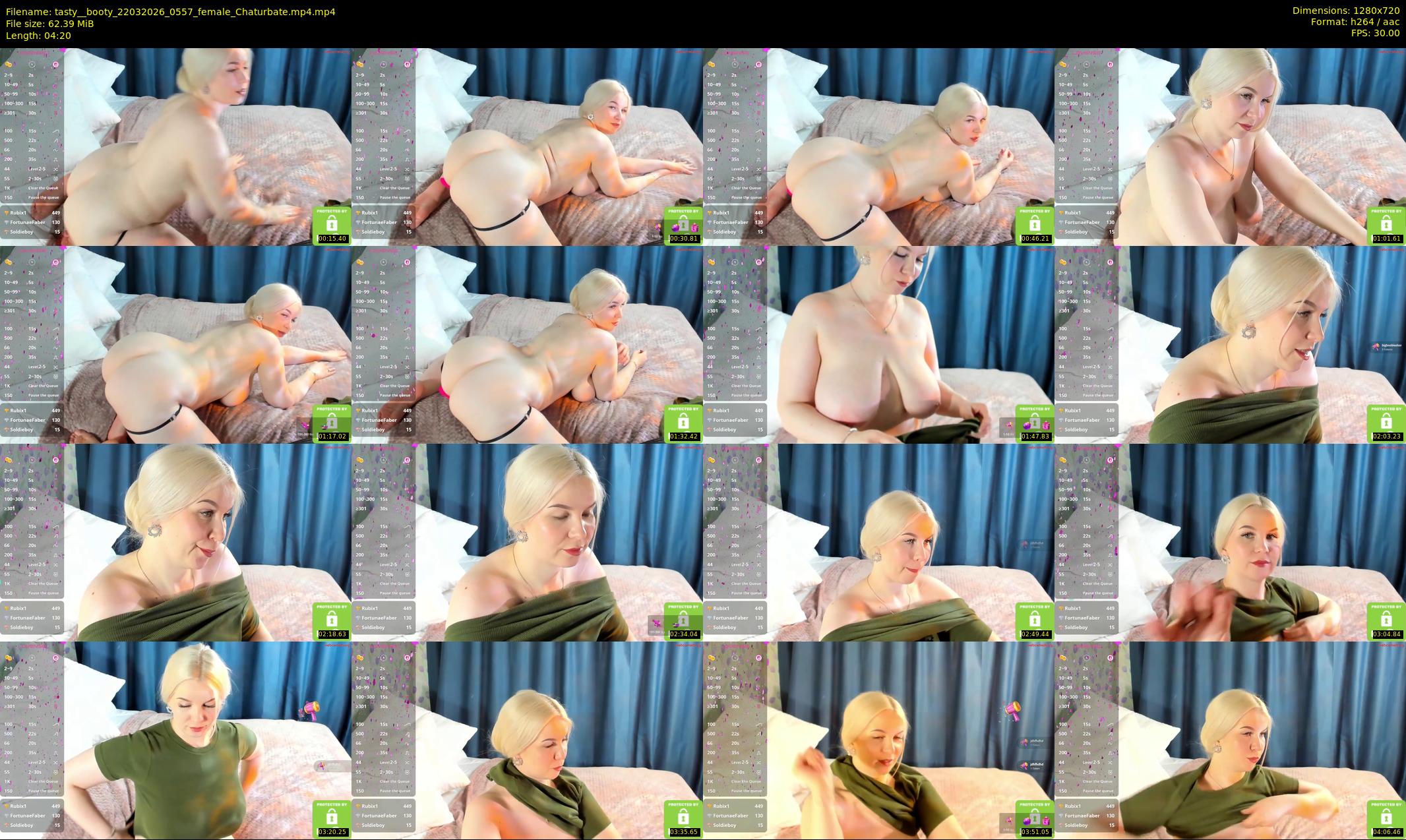 tasty__booty — 5 minute Chaturbate female cam show recording, 720p, Mar 22, 2026