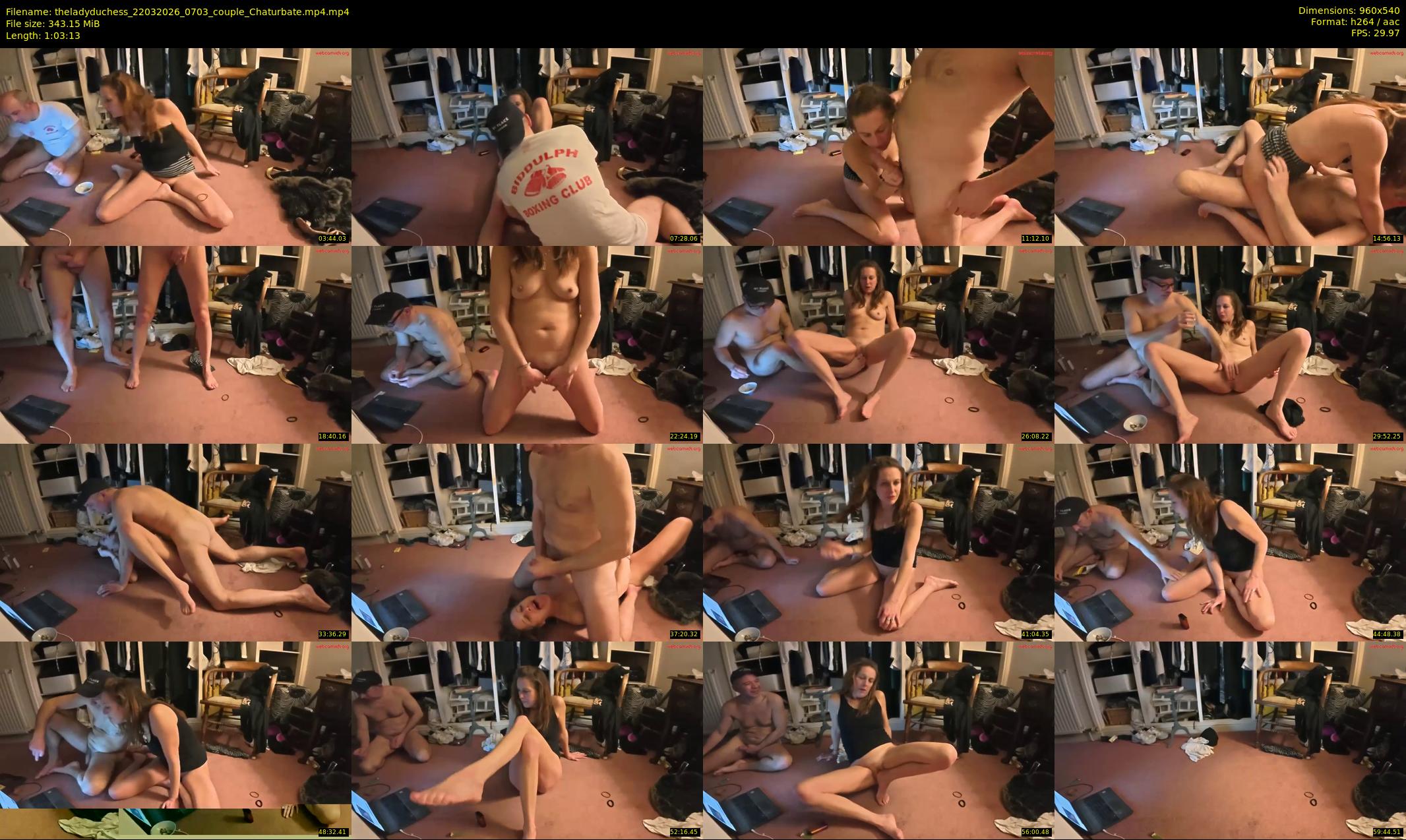 theladyduchess — 64 minute Chaturbate couple cam show recording, 480p, Mar 22, 2026