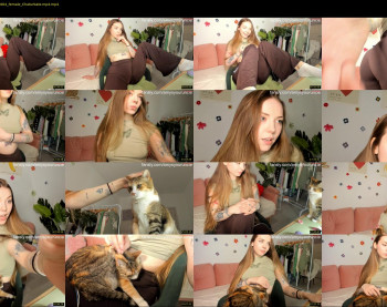thisisamelia — 43 minute Chaturbate female cam show recording, 720p, Mar 22, 2026