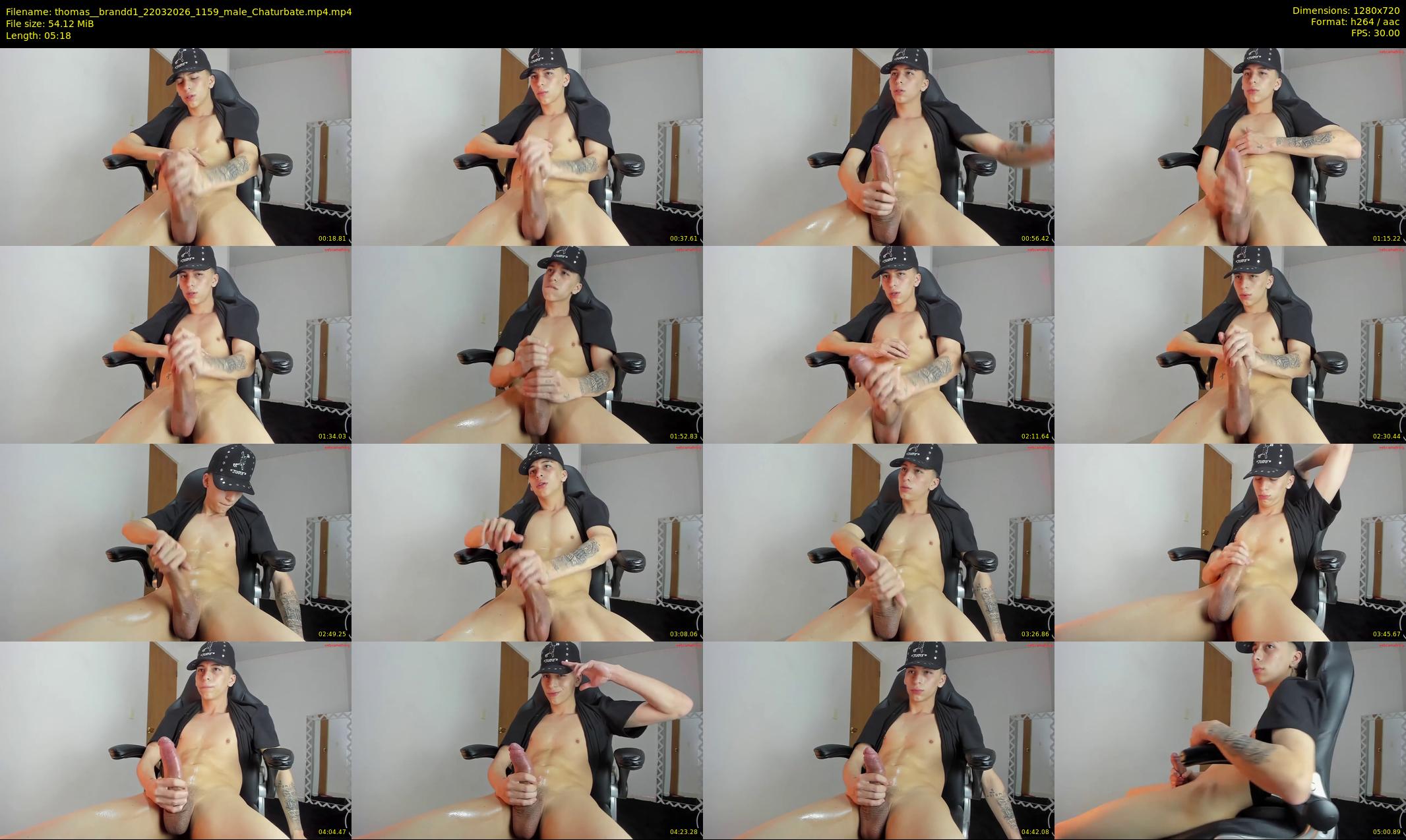 thomas__brandd1 — 6 minute Chaturbate male cam show recording, 720p, Mar 22, 2026