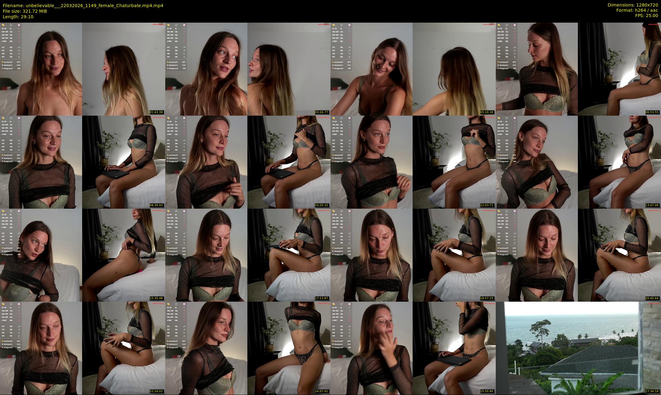 unbelievable__ — 30 minute Chaturbate female cam show recording, 720p, Mar 22, 2026