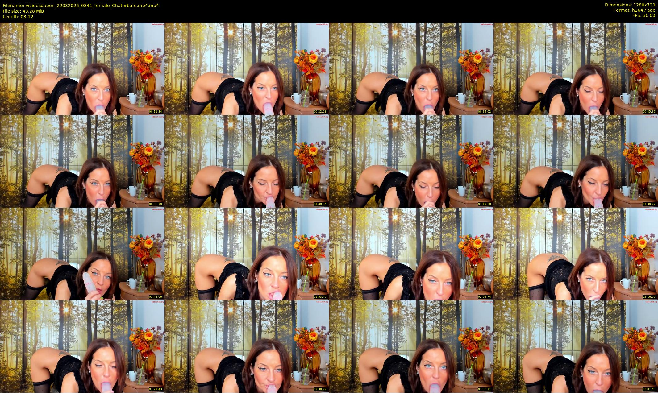 viciousqueen — 4 minute Chaturbate female cam show recording, 720p, Mar 22, 2026