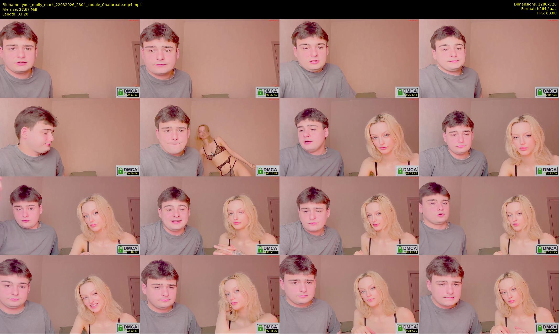 your_molly_mark — 4 minute Chaturbate couple cam show recording, 720p, Mar 22, 2026