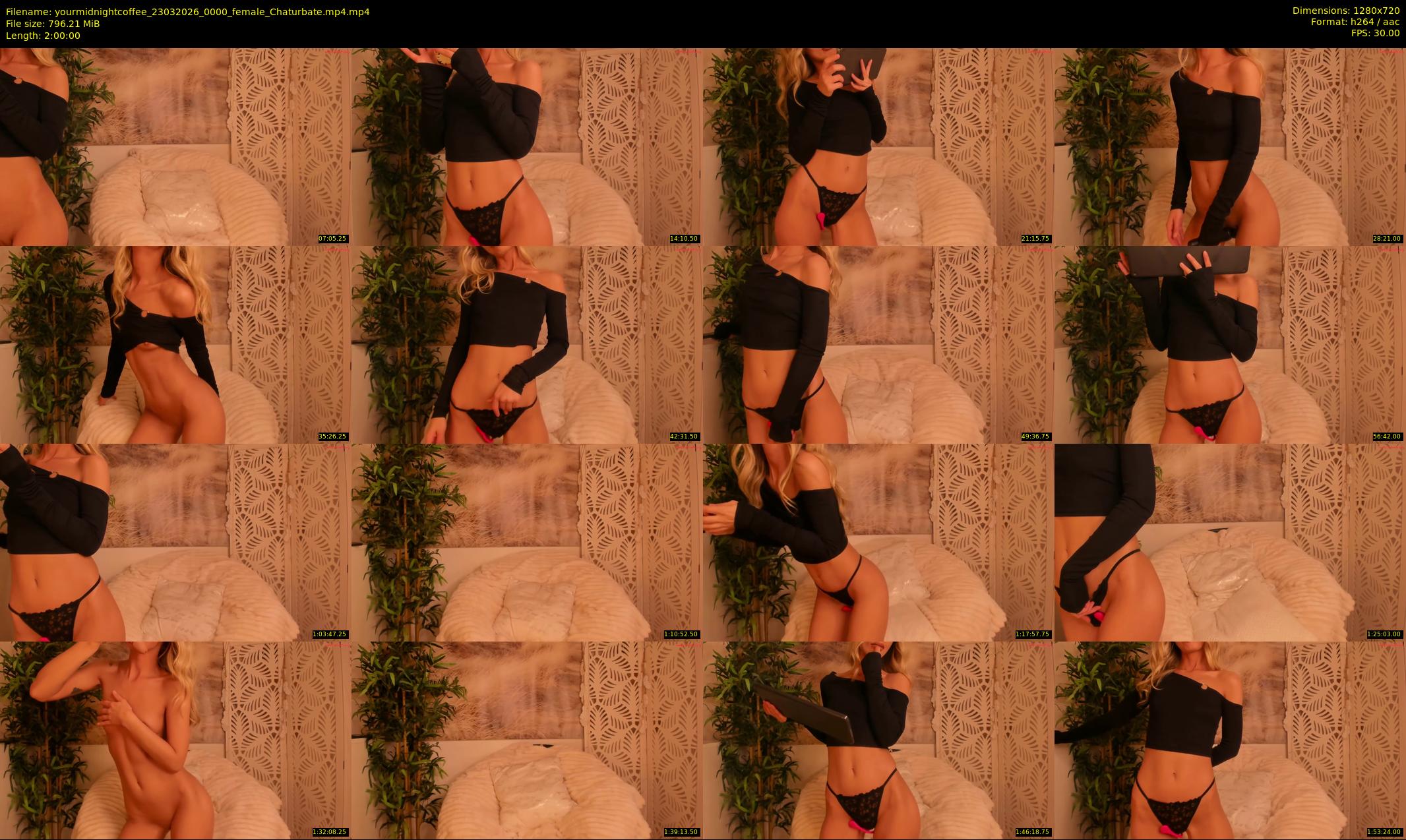 yourmidnightcoffee — 120 minute Chaturbate female cam show recording, 720p, Mar 23, 2026