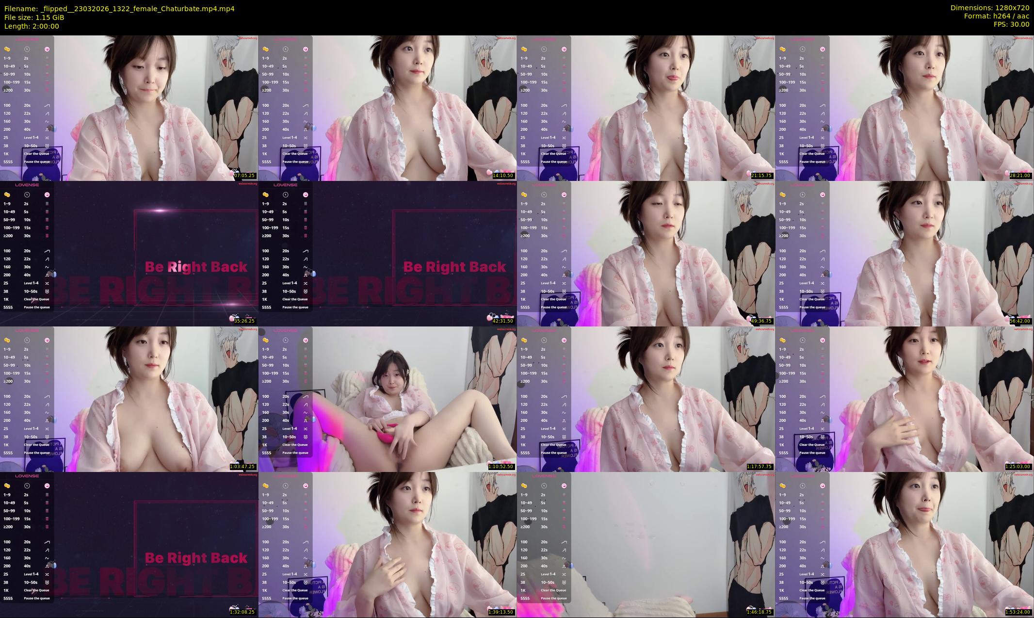 _flipped_ — 120 minute Chaturbate female cam show recording, 720p, Mar 23, 2026