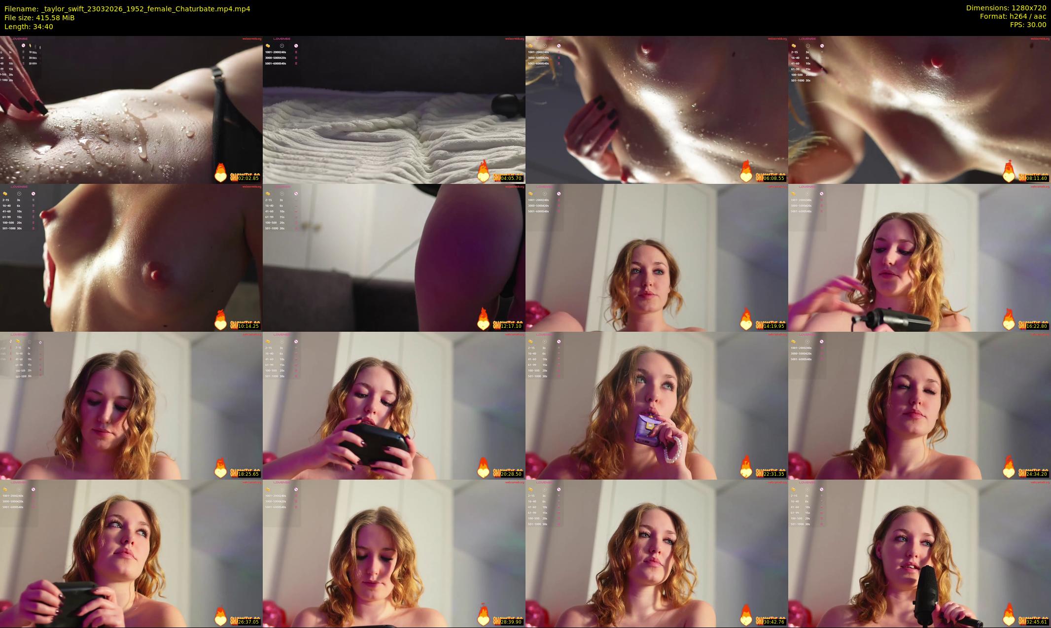 _taylor_swift — 35 minute Chaturbate female cam show recording, 720p, Mar 23, 2026
