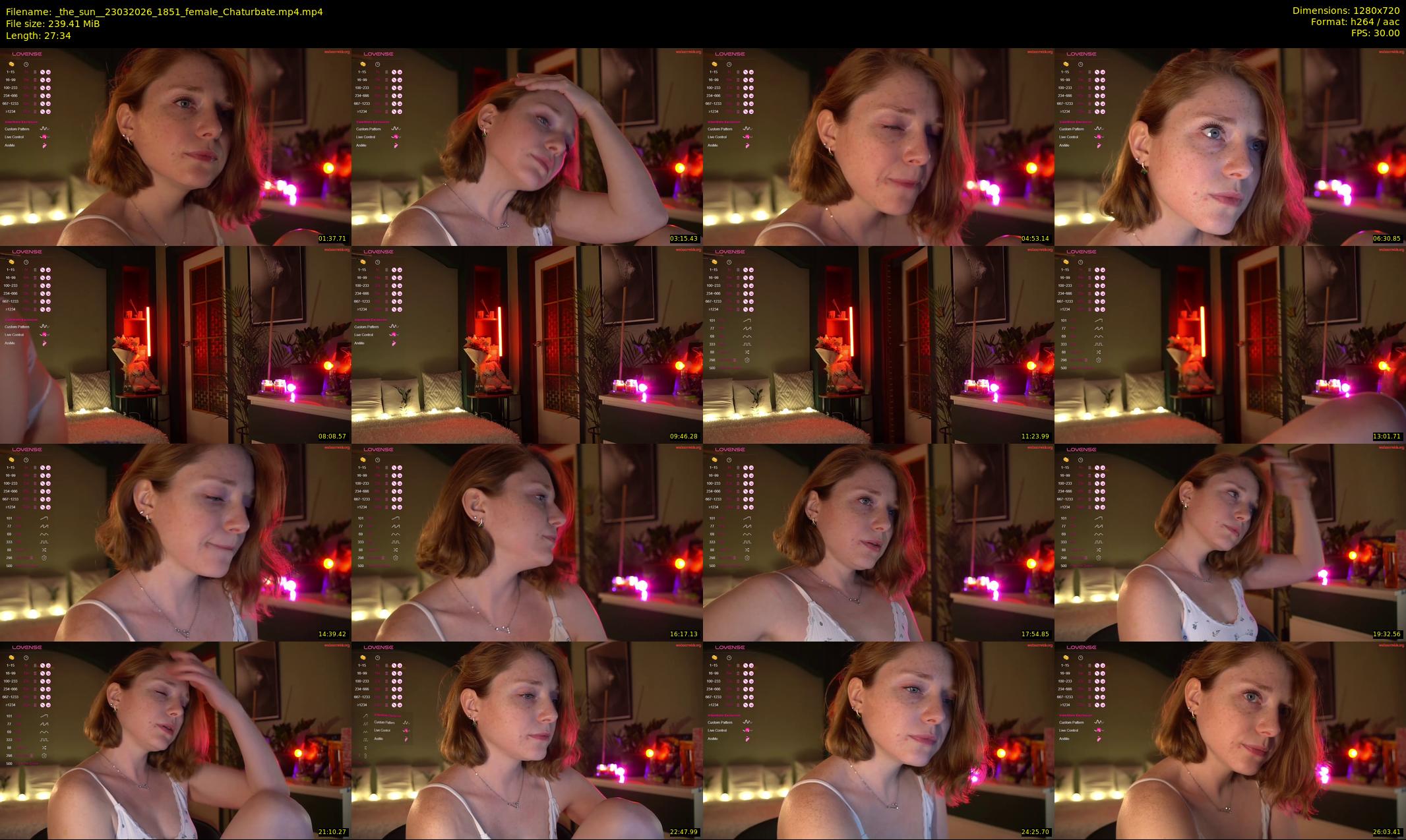 _the_sun_ — 28 minute Chaturbate female cam show recording, 720p, Mar 23, 2026