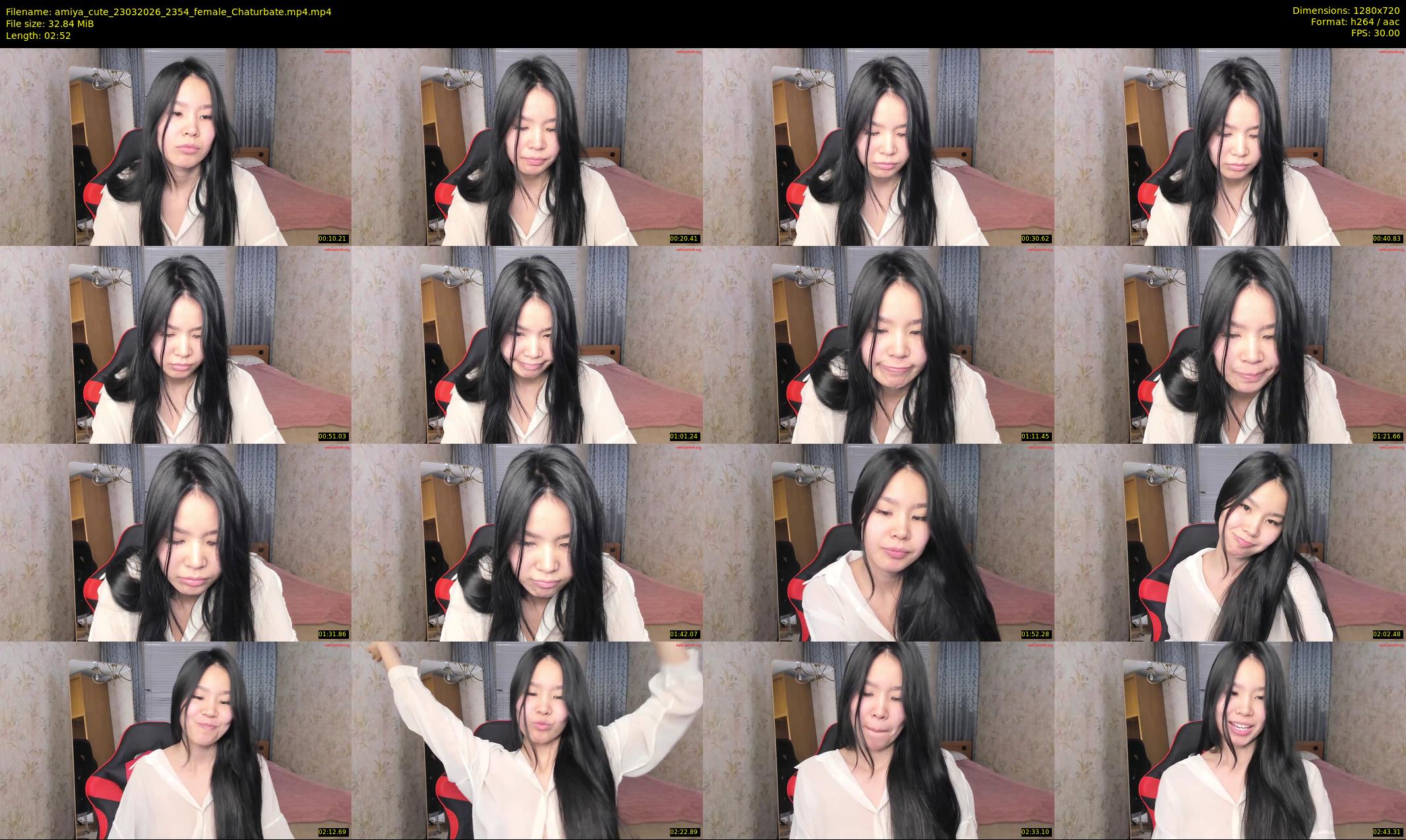 amiya_cute — 3 minute Chaturbate female cam show recording, 720p, Mar 23, 2026