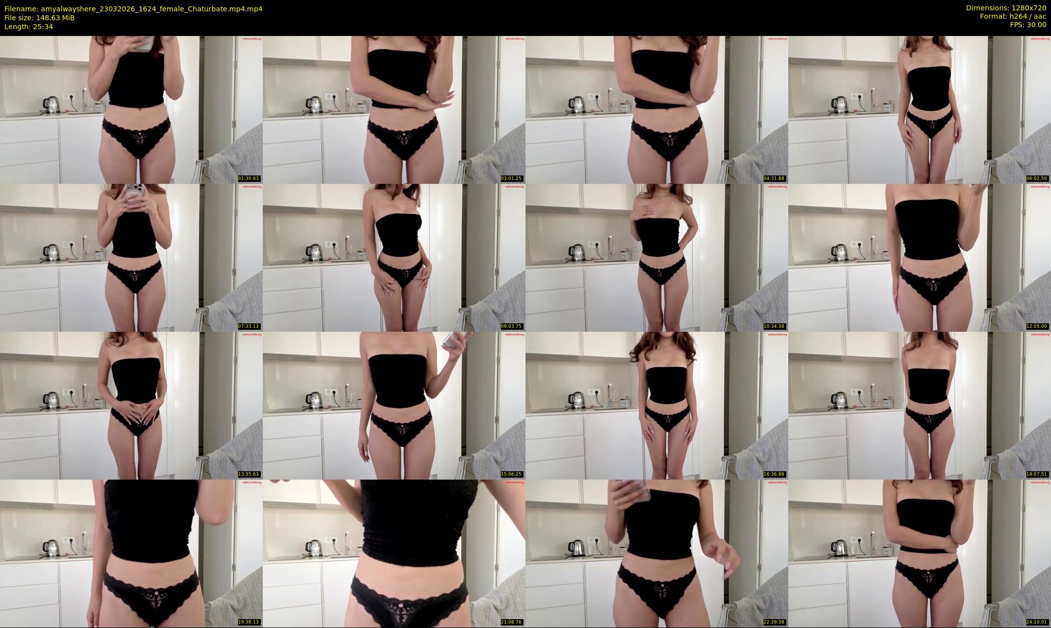 amyalwayshere — 26 minute Chaturbate female cam show recording, 720p, Mar 23, 2026