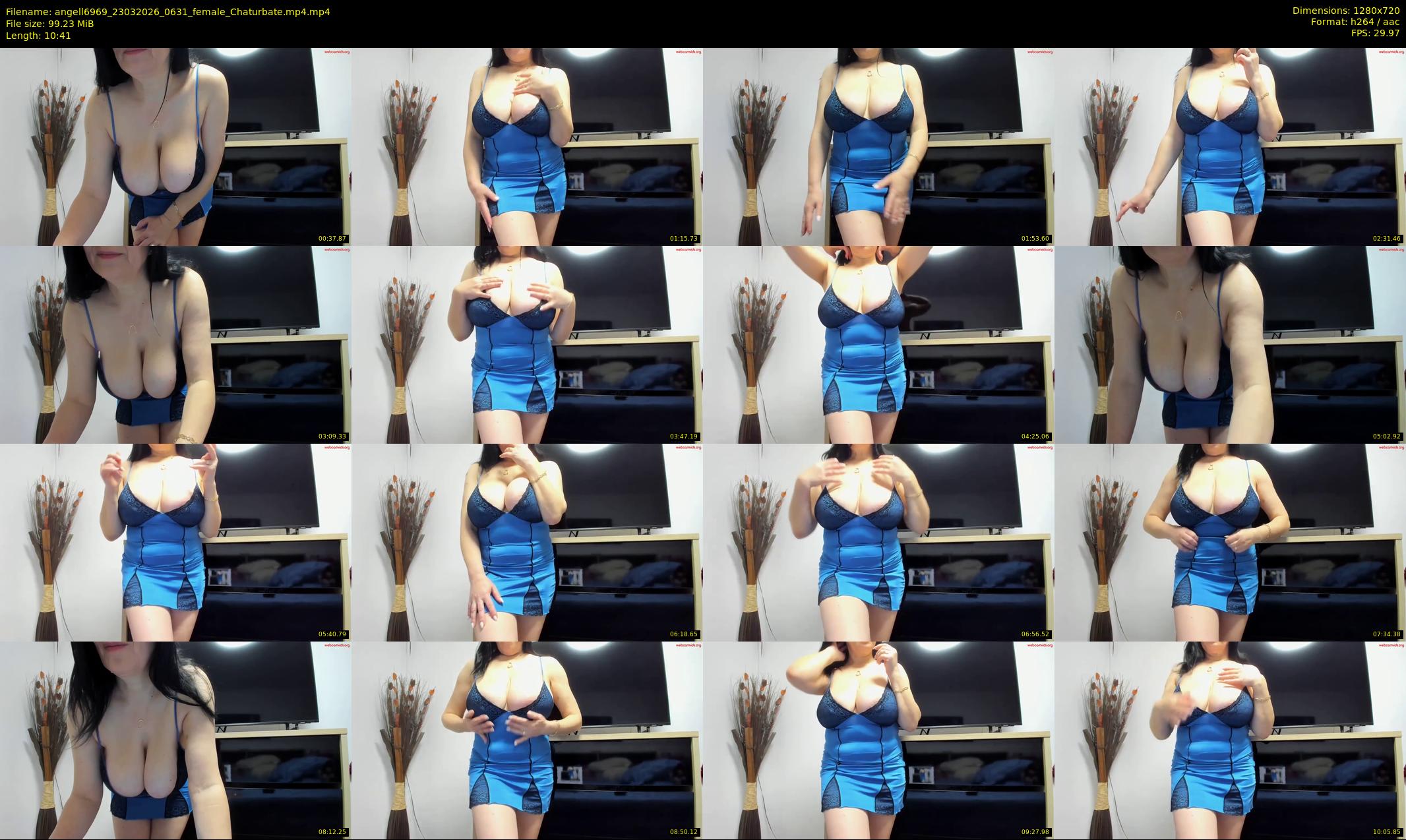 angell6969 — 11 minute Chaturbate female cam show recording, 720p, Mar 23, 2026