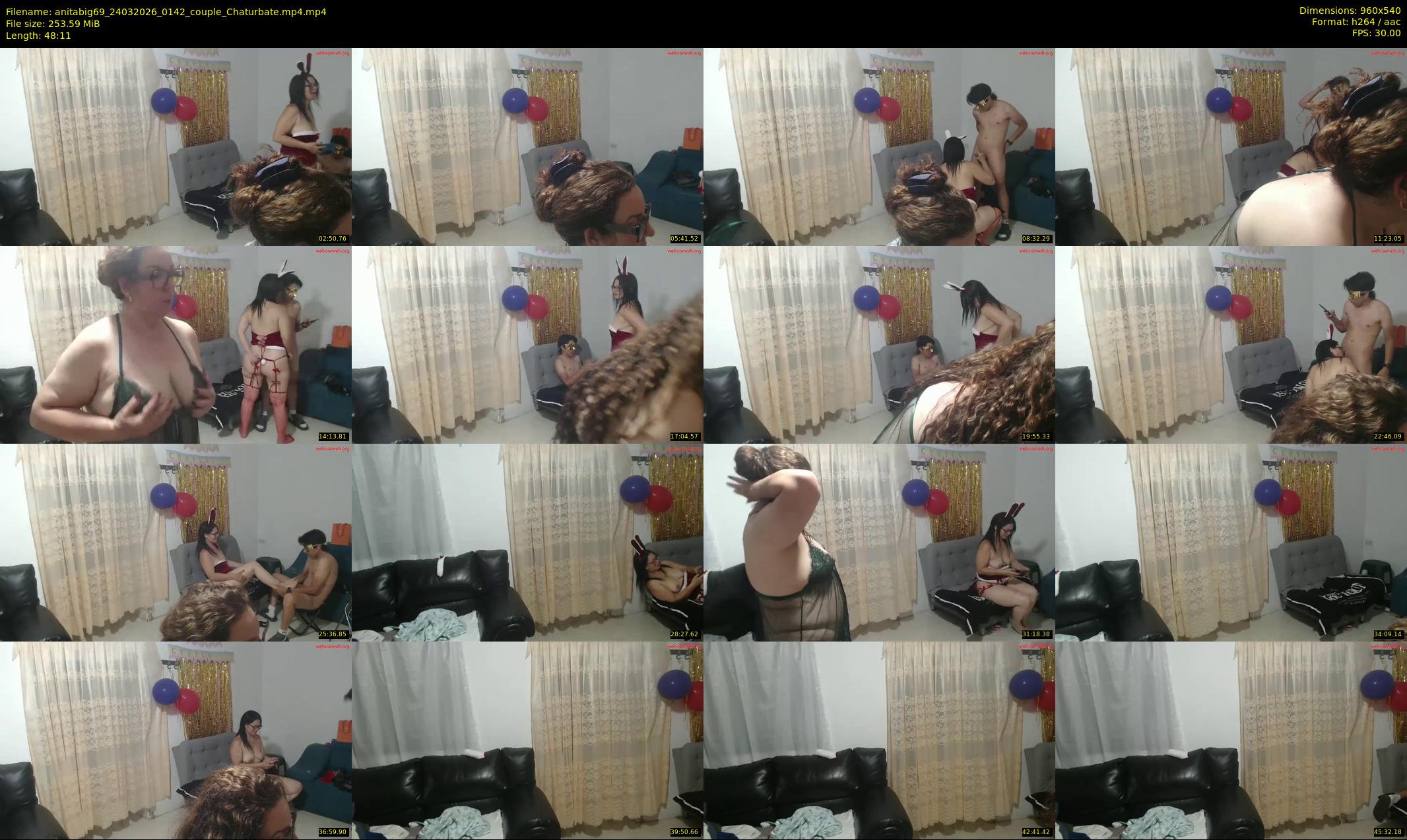 anitabig69 — 49 minute Chaturbate couple cam show recording, 480p, Mar 24, 2026