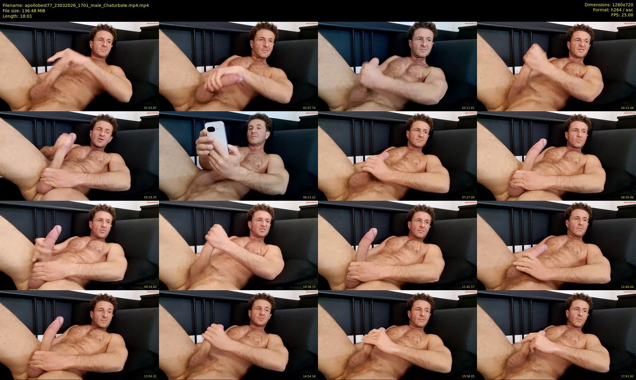 apollobest77 — 19 minute Chaturbate male cam show recording, 720p, Mar 23, 2026