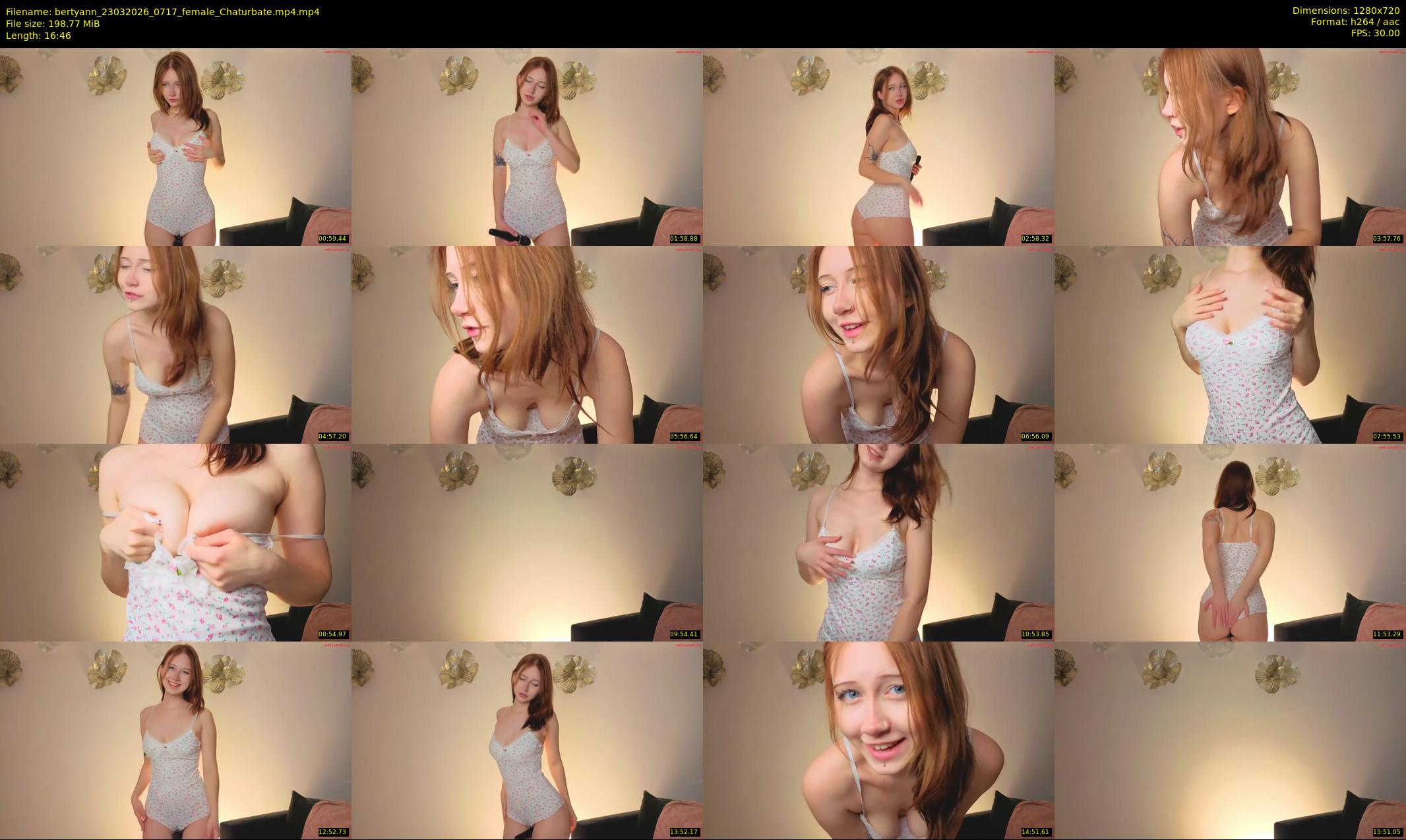 bertyann — 17 minute Chaturbate female cam show recording, 720p, Mar 23, 2026