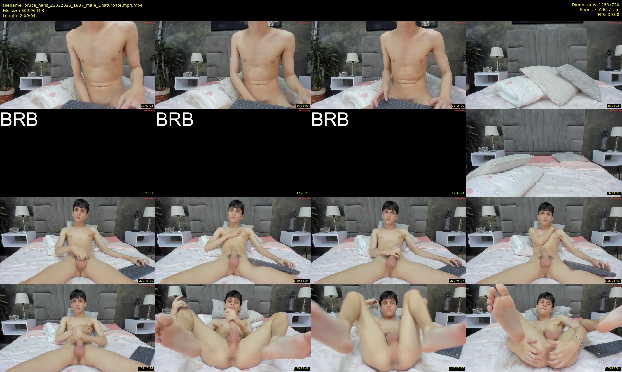 bruce_hans — 121 minute Chaturbate male cam show recording, 720p, Mar 23, 2026