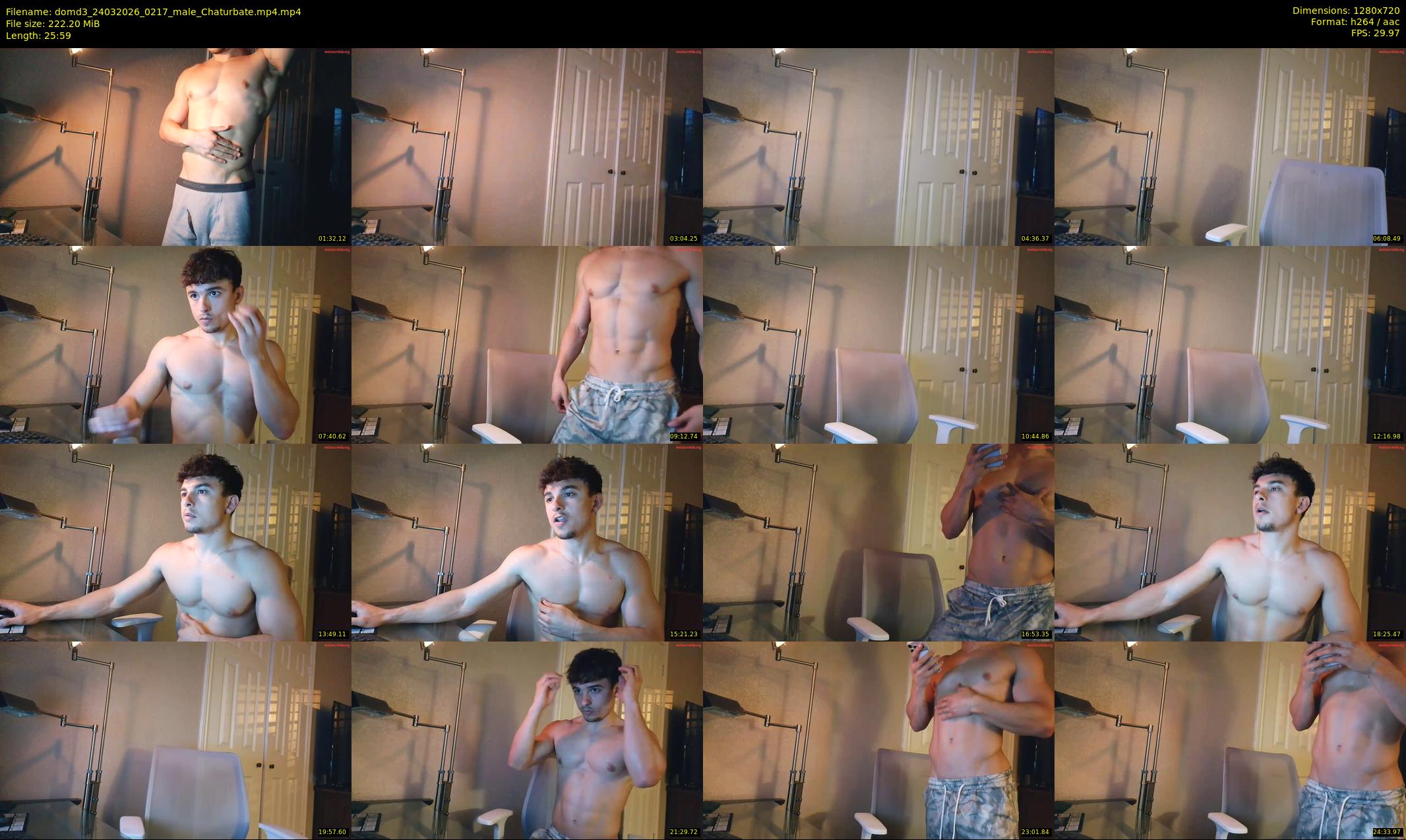 domd3 — 26 minute Chaturbate male cam show recording, 720p, Mar 24, 2026