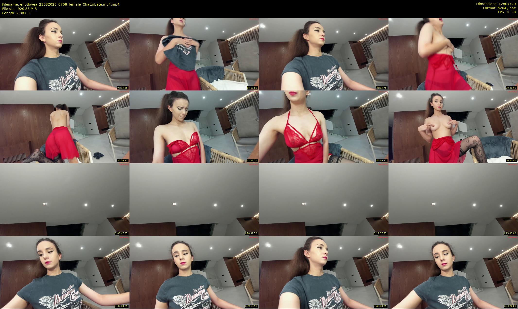 ehotlovea — 120 minute Chaturbate female cam show recording, 720p, Mar 23, 2026