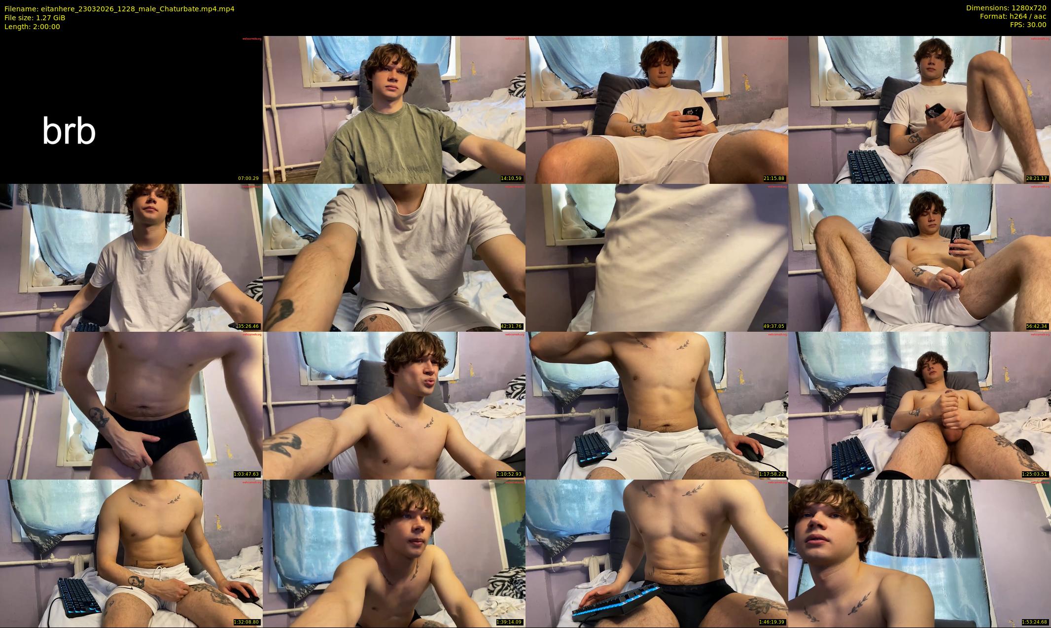 eitanhere — 120 minute Chaturbate male cam show recording, 720p, Mar 23, 2026