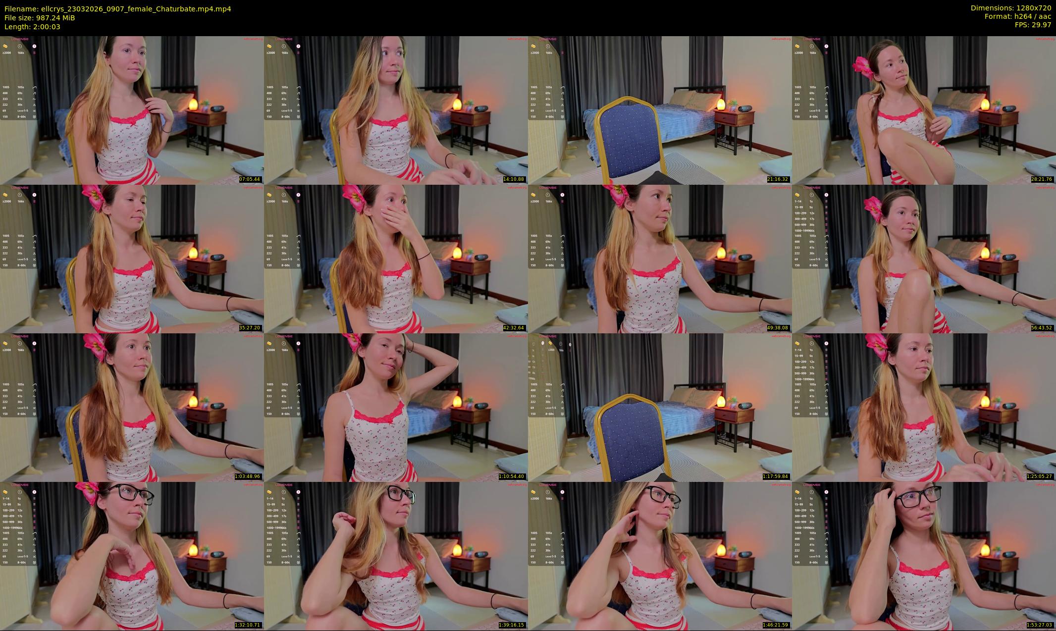 ellcrys — 121 minute Chaturbate couple cam show recording, 720p, Mar 23, 2026