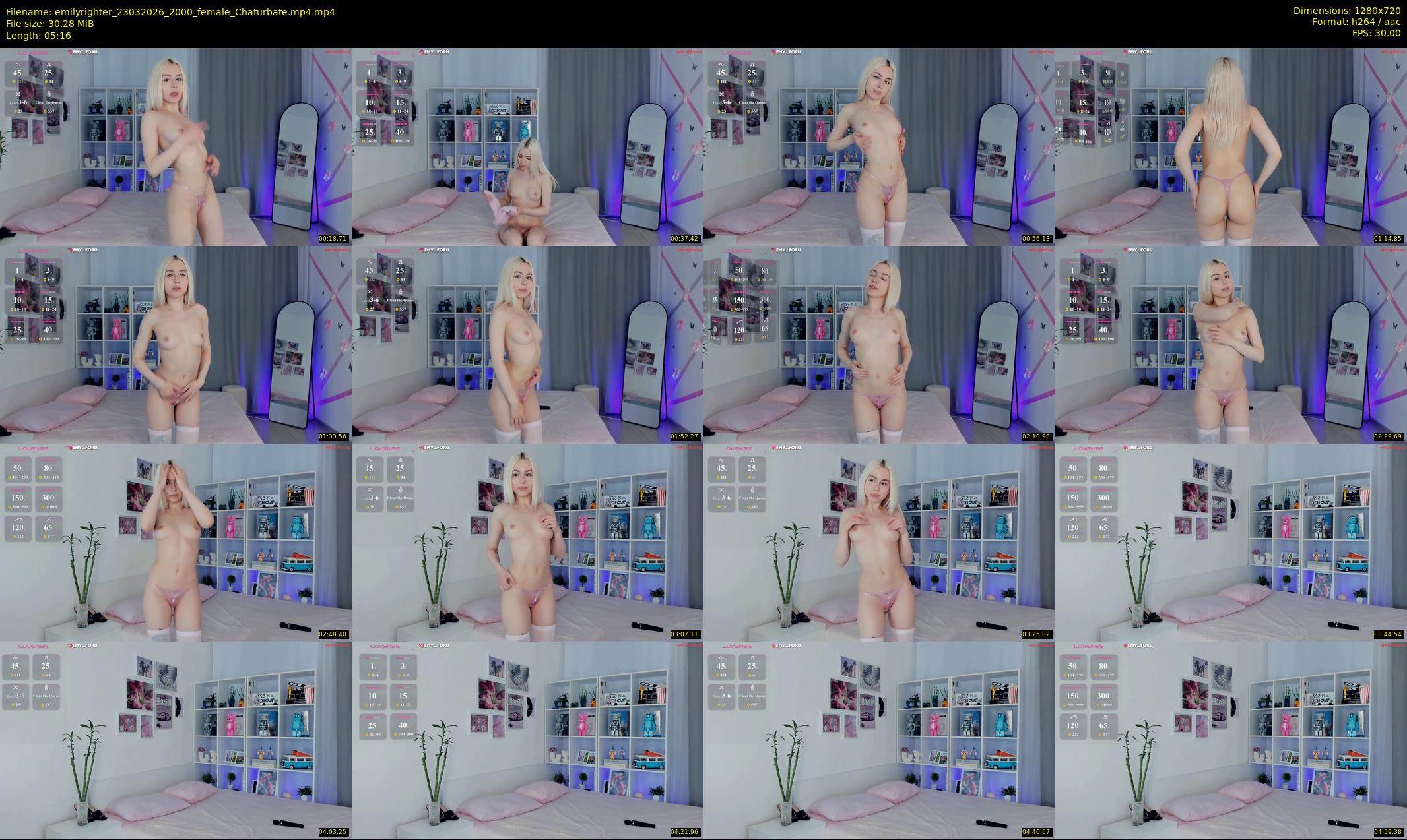 emilyrighter — 6 minute Chaturbate female cam show recording, 720p, Mar 23, 2026