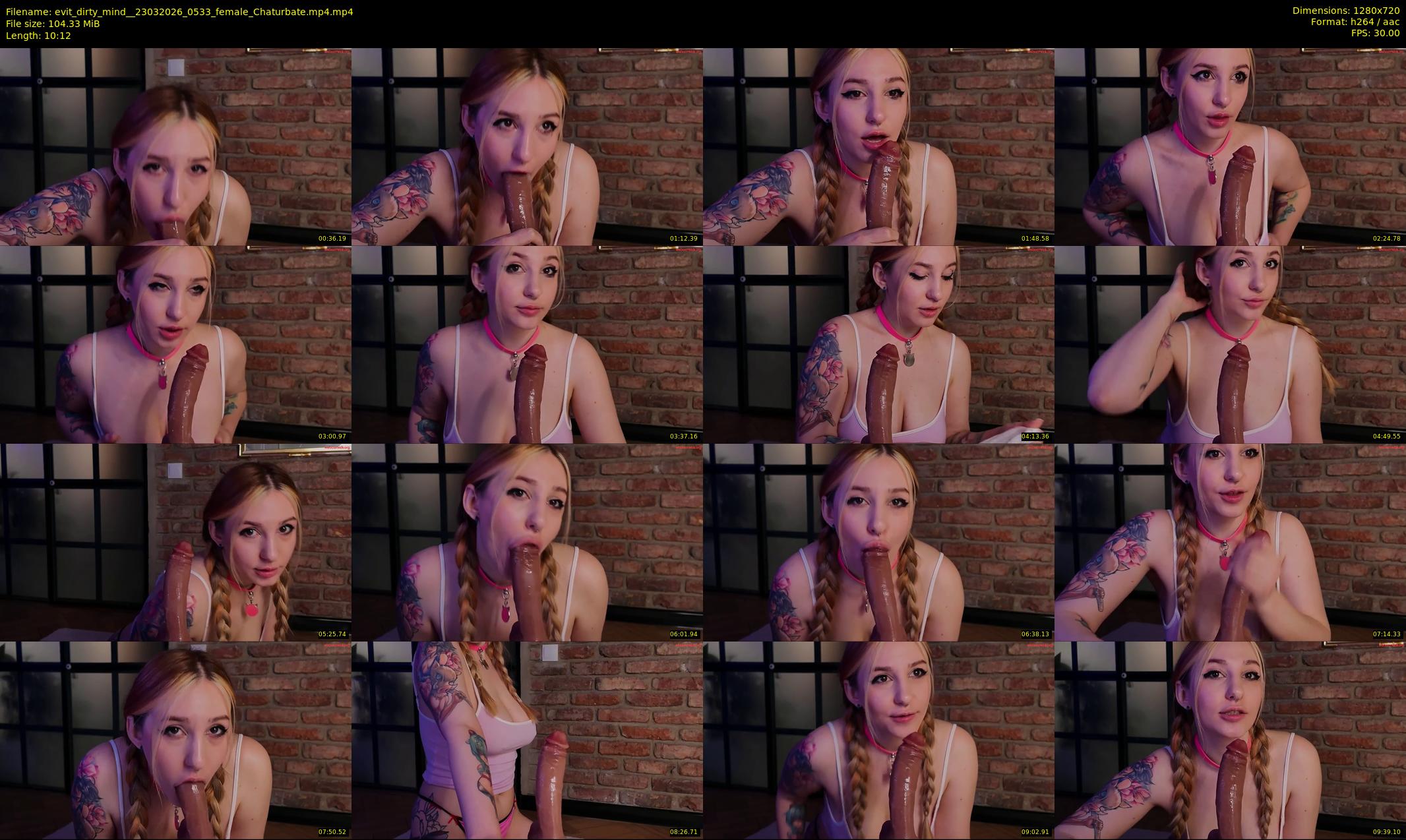 evit_dirty_mind_ — 11 minute Chaturbate couple cam show recording, 720p, Mar 23, 2026