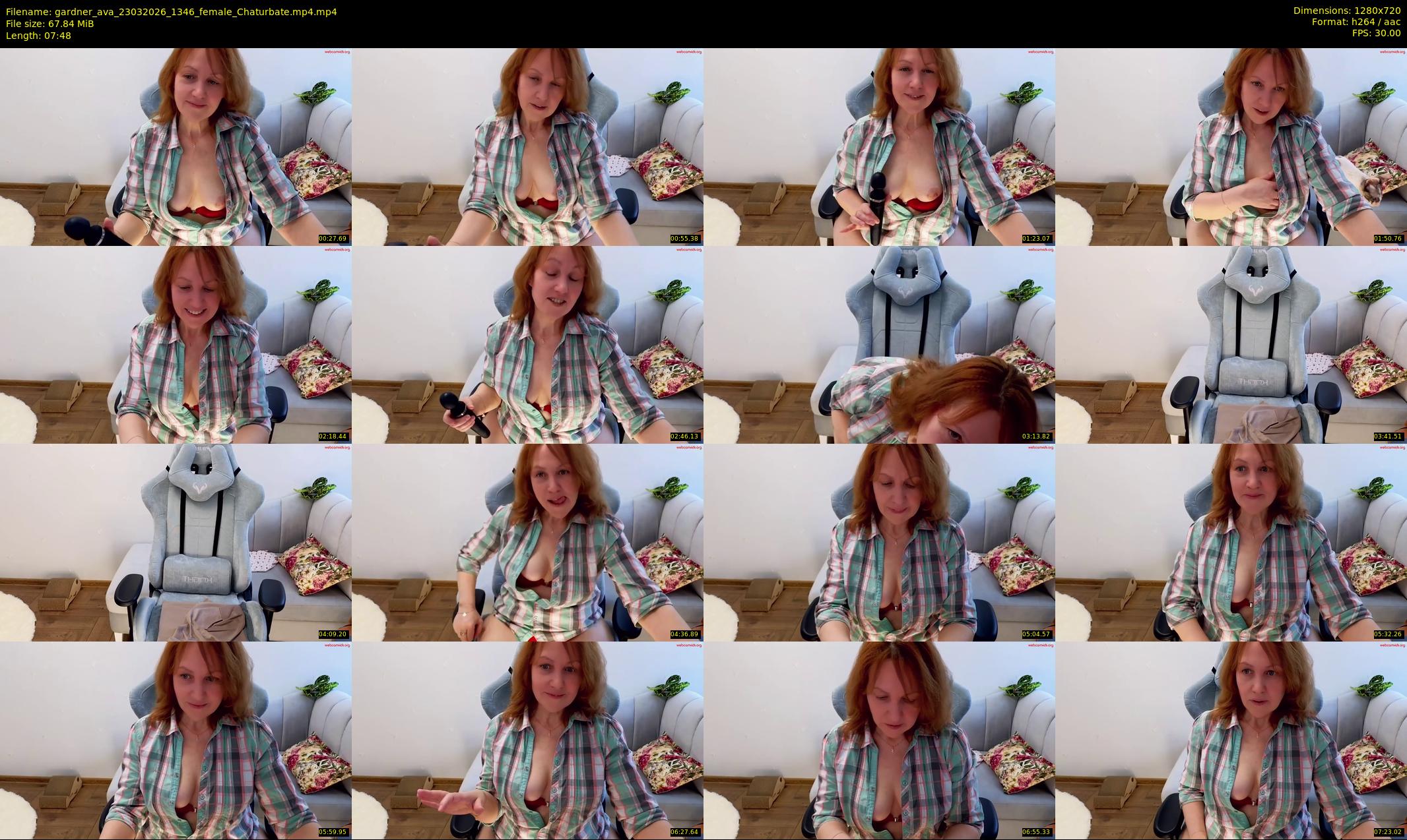 gardner_ava — 8 minute Chaturbate female cam show recording, 720p, Mar 23, 2026